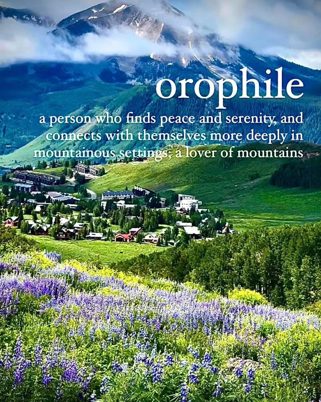 We feel at home in the mountains or on the shore. Which do you prefer?