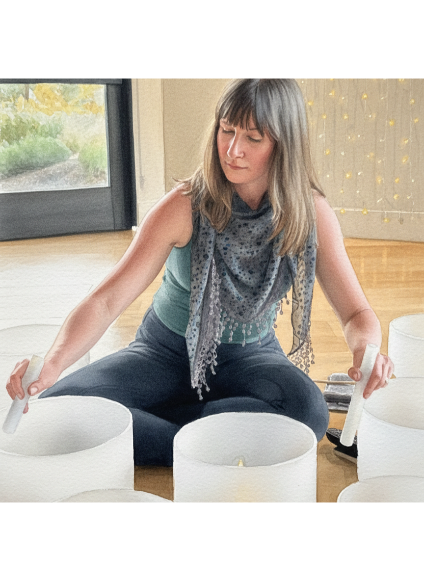 Slow-Flow YOGA + SOUND BATH at Hanai Center 
