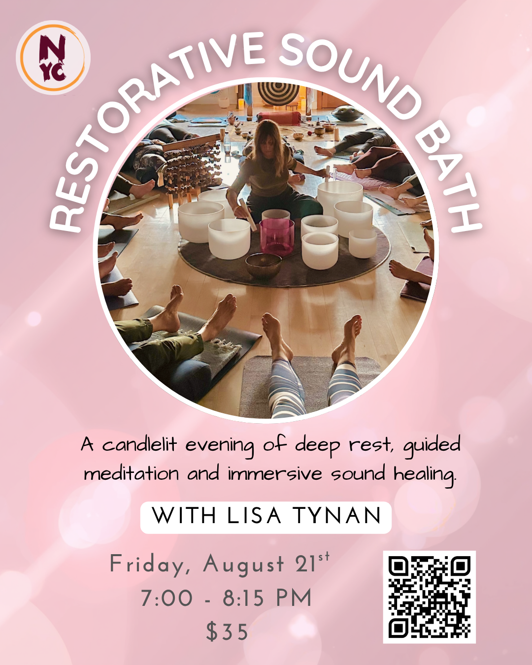 Restorative Sound Bath at Namaspa
