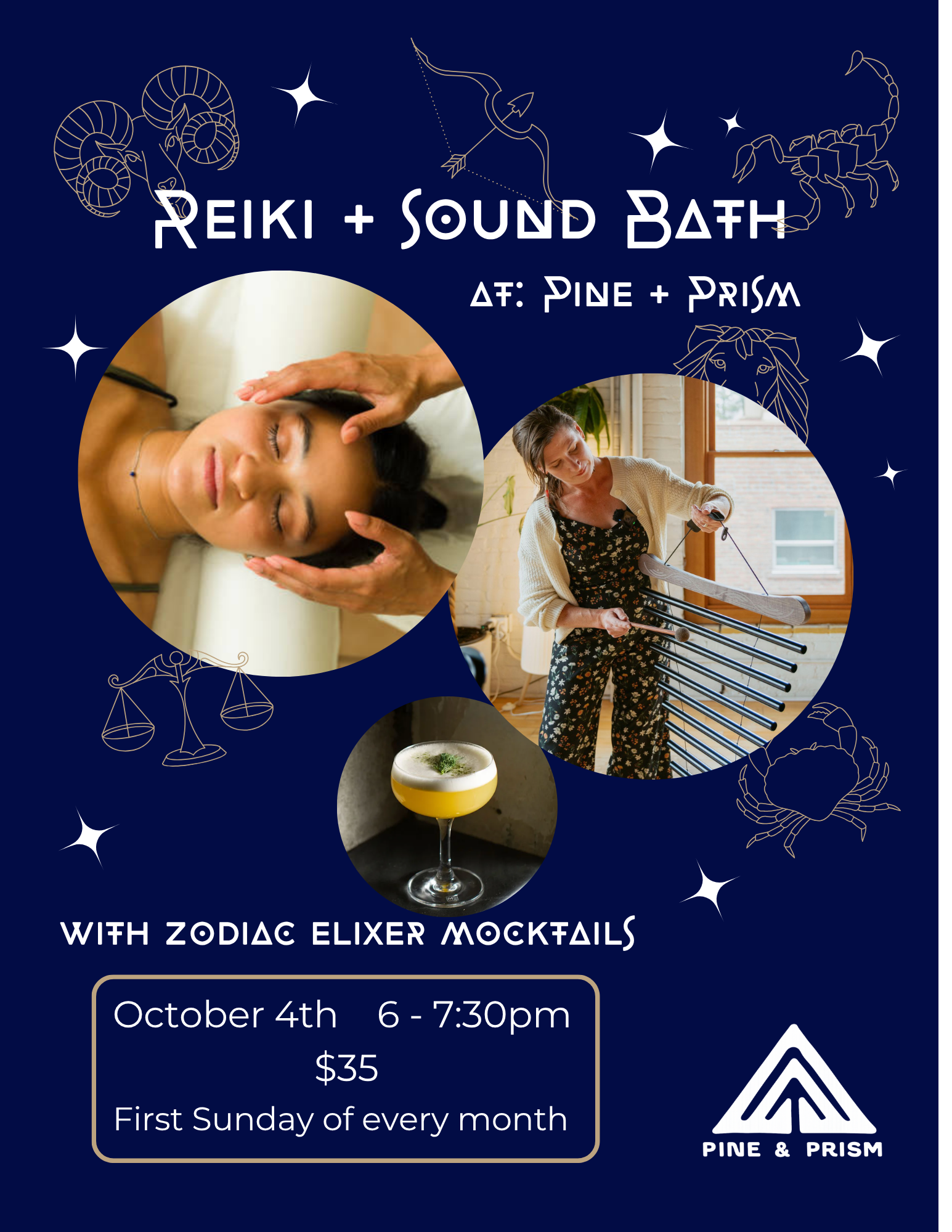 ZODIAC REIKI &amp; SOUND BATH
