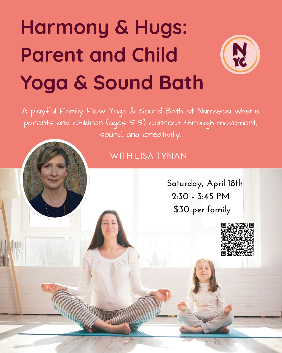 Family Yoga Namaspa Bend, OR April 2026