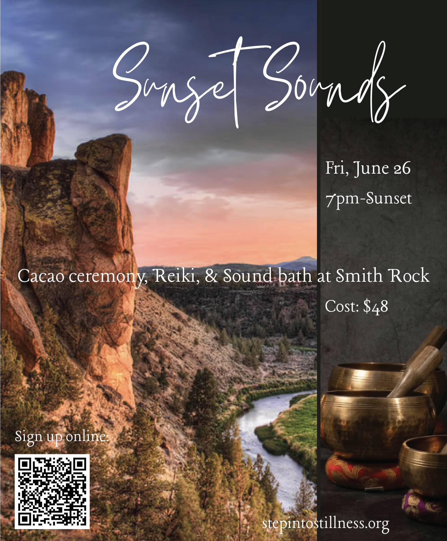 Cacao Ceremony Smith Rock