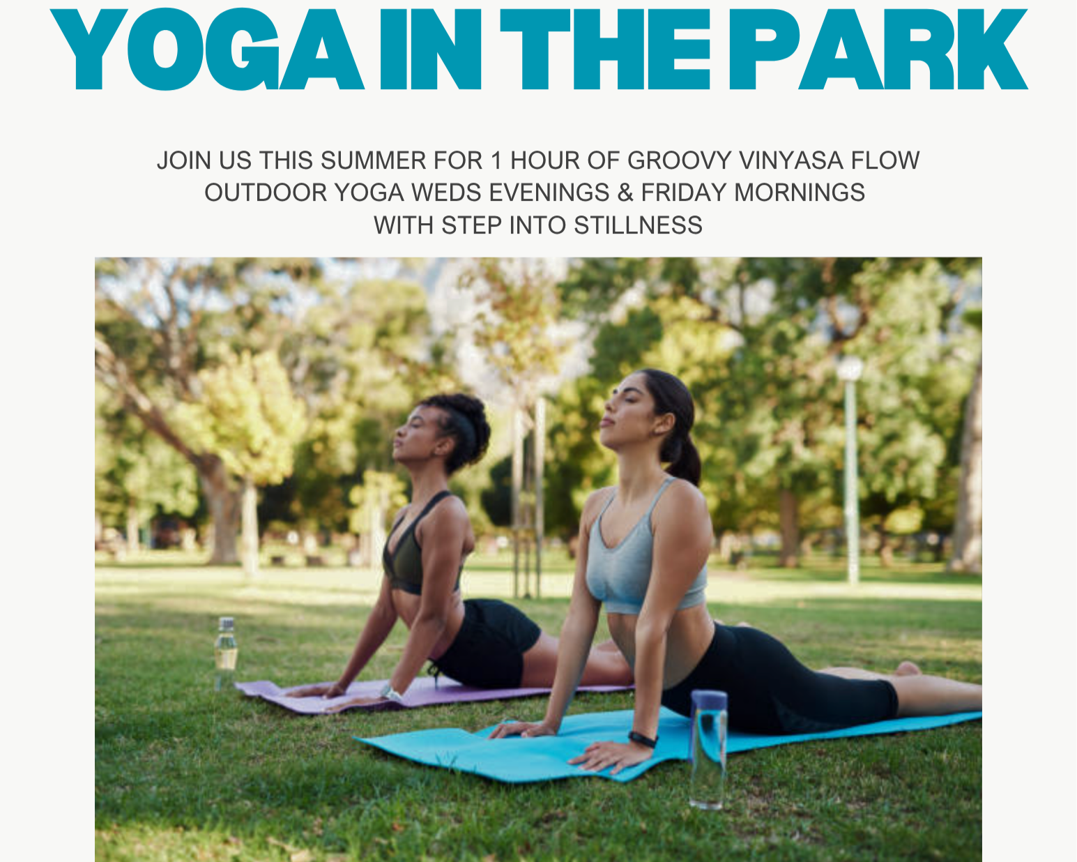 yoga in the park Bend, OR 2026