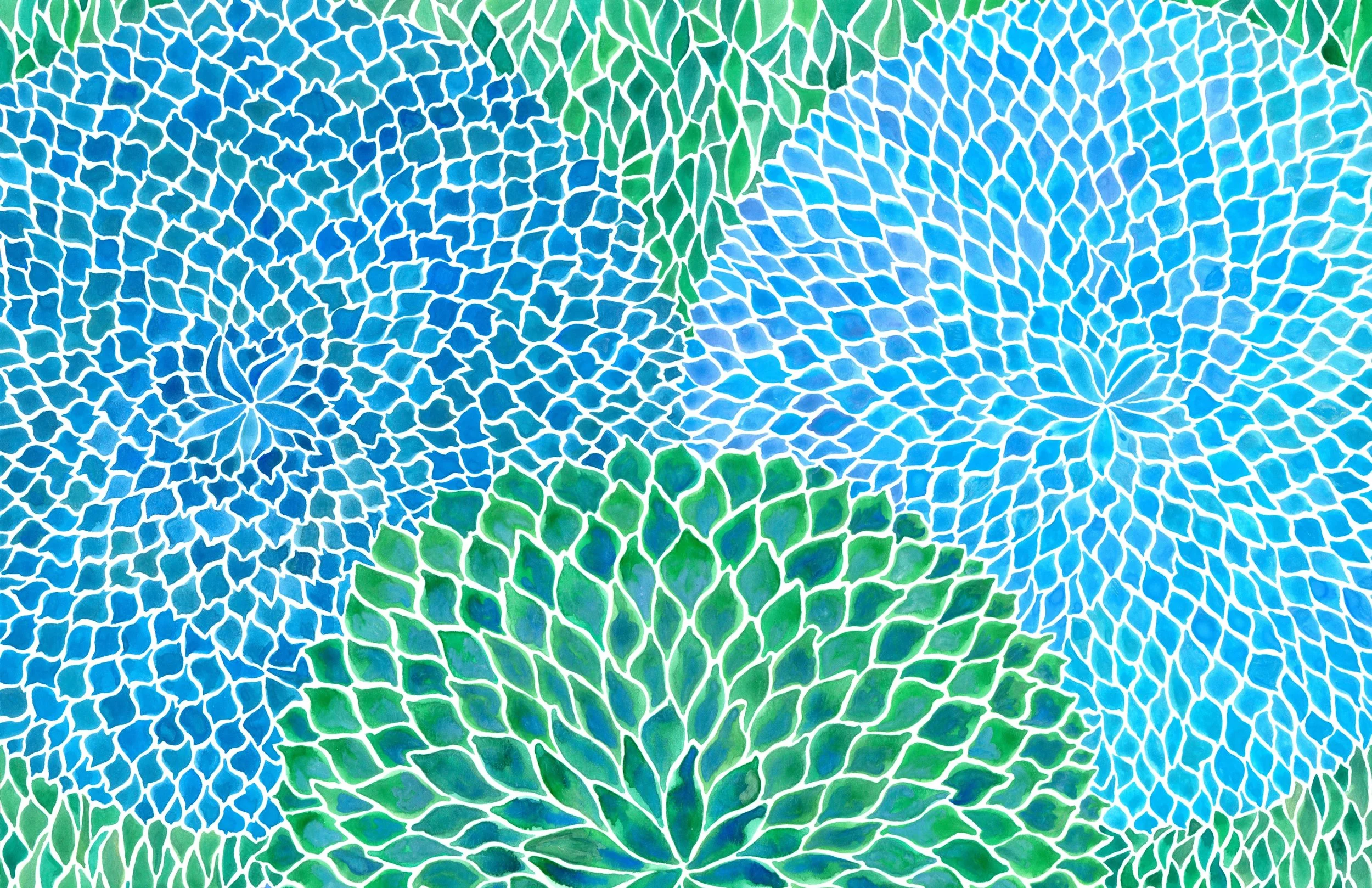 Circular Succulent Top