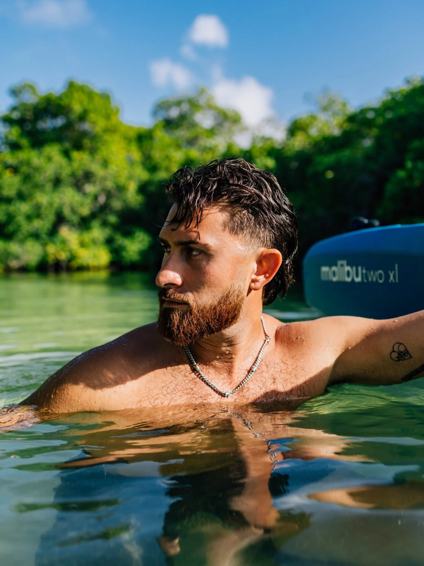 Cooling Off in Paradise 🌊☀️

After paddling under the tropical sun, a refreshing dip in the lagoon is always welcome. The shallow waters around the mangroves stay relatively calm, creating the perfect place to relax and connect with nature.

#Island