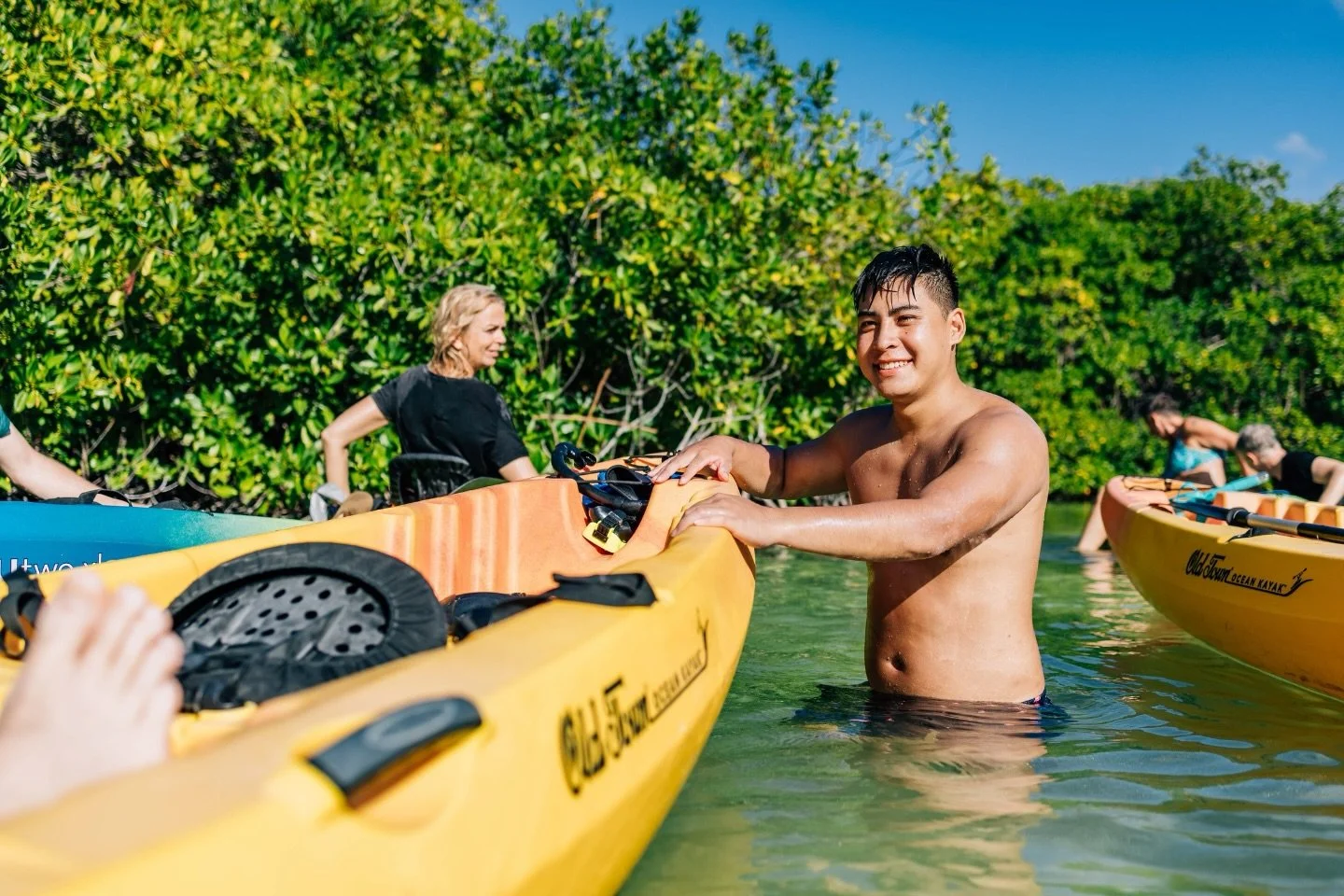 Ready for the Water 😎🌴

A smile, a kayak and a day surrounded by mangroves  sometimes adventure is as simple as stepping into the water and seeing where the journey takes you.

#KayakLife #BonaireAdventure #ExploreNature #MangroveTour #bonaire