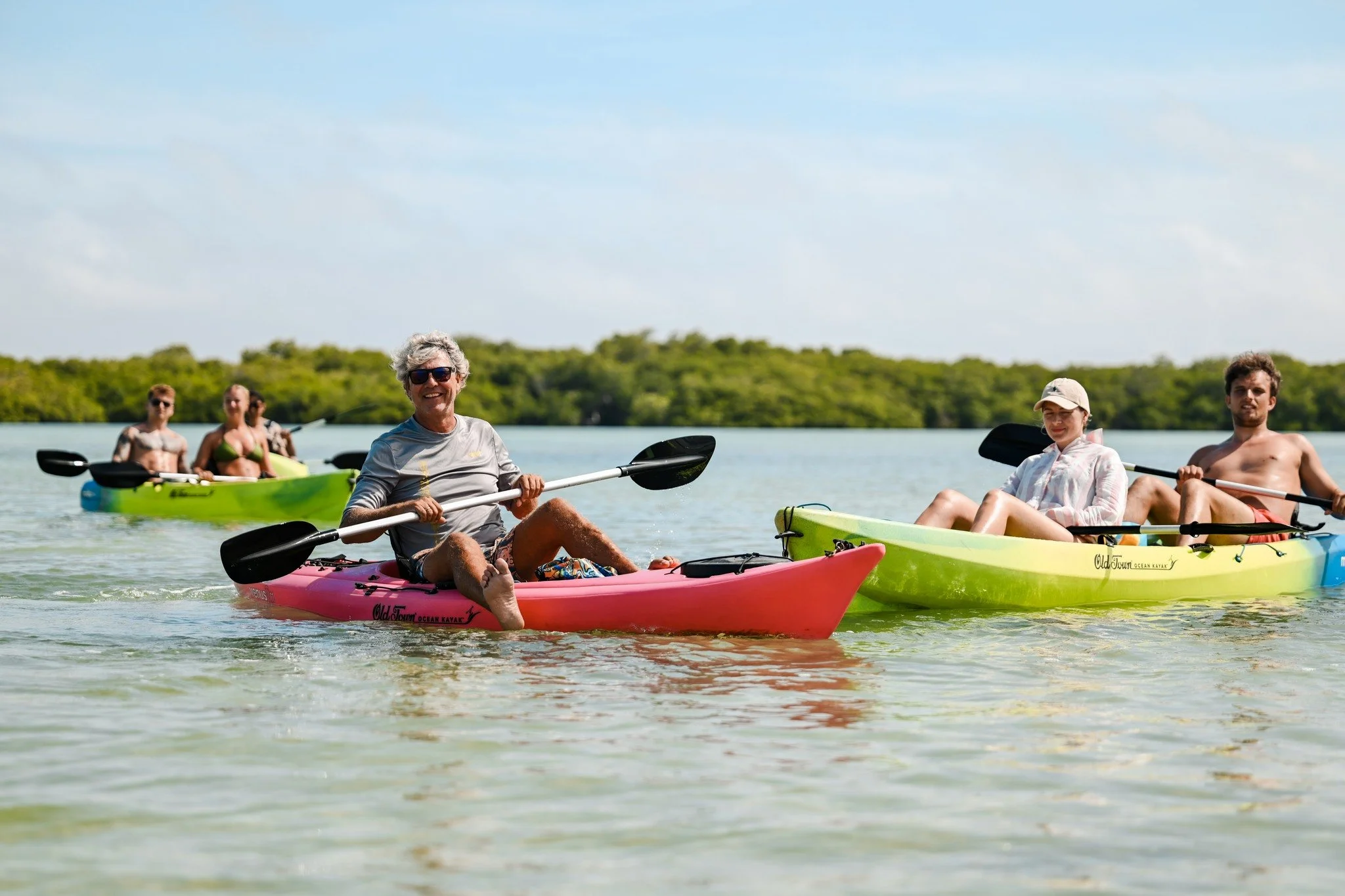 Good times are better on the water
Grab a paddle, bring your favorite people and discover Lac Bay together.

Our guided tours aren&rsquo;t just about kayaking. Along the way, you&rsquo;ll learn more about the mangroves, the wildlife that depends on t