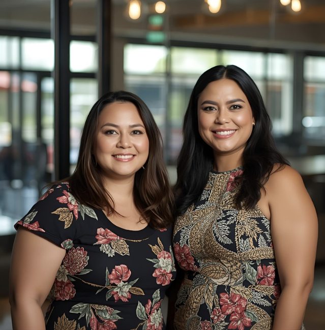 Maria Johnson and Vanessa Garcia