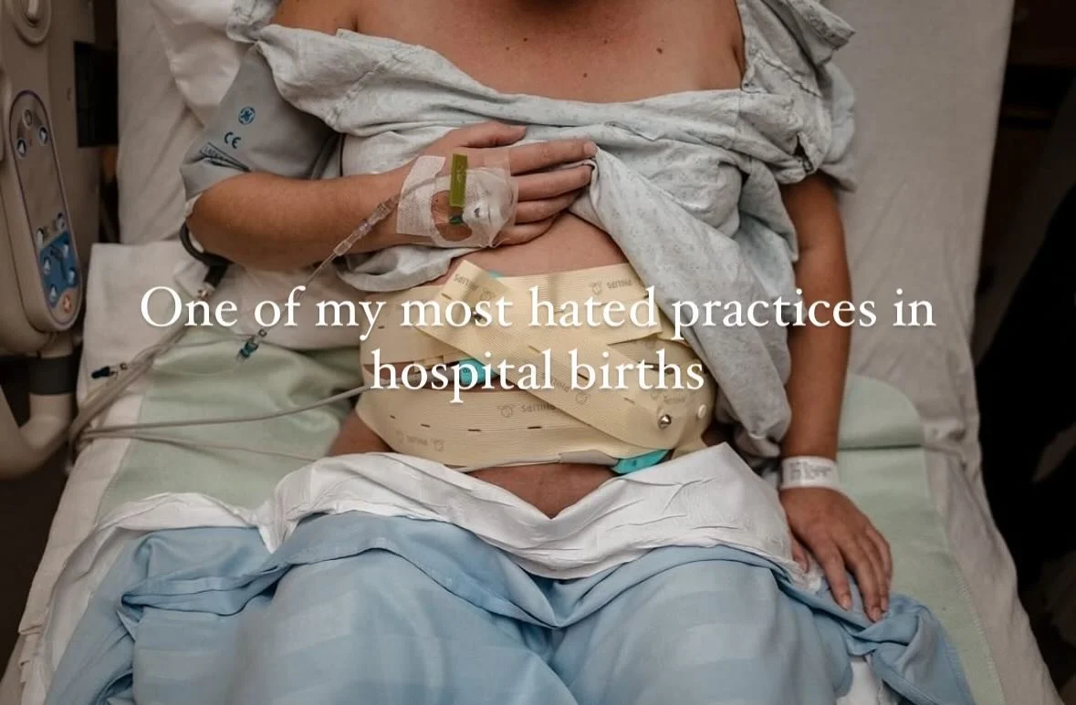 Electronic fetal monitoring: It was introduced in the 1970s to reduce perinatal death &amp; cerebral palsy however it has NOT been shown to improve these outcomes. &amp; we know it leads to 63% more C-sections &amp; a 15% higher risk of forceps / vac