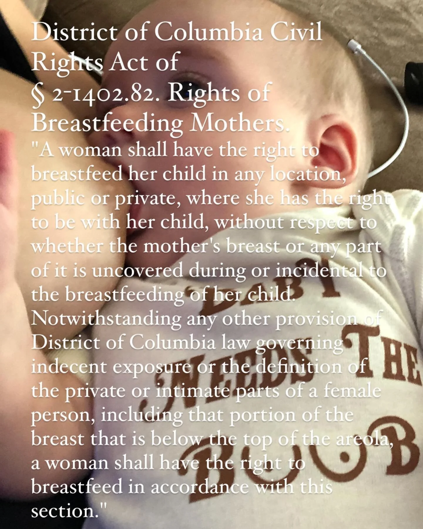 Story time ✨I took my 5 months old daughter to bingo night at a restaurant with some friends. While breastfeeding my daughter a man had the audacity to walk up to me, say nothing &amp; try to &ldquo;cover me up&rdquo; with a dirty dish towel, by putt