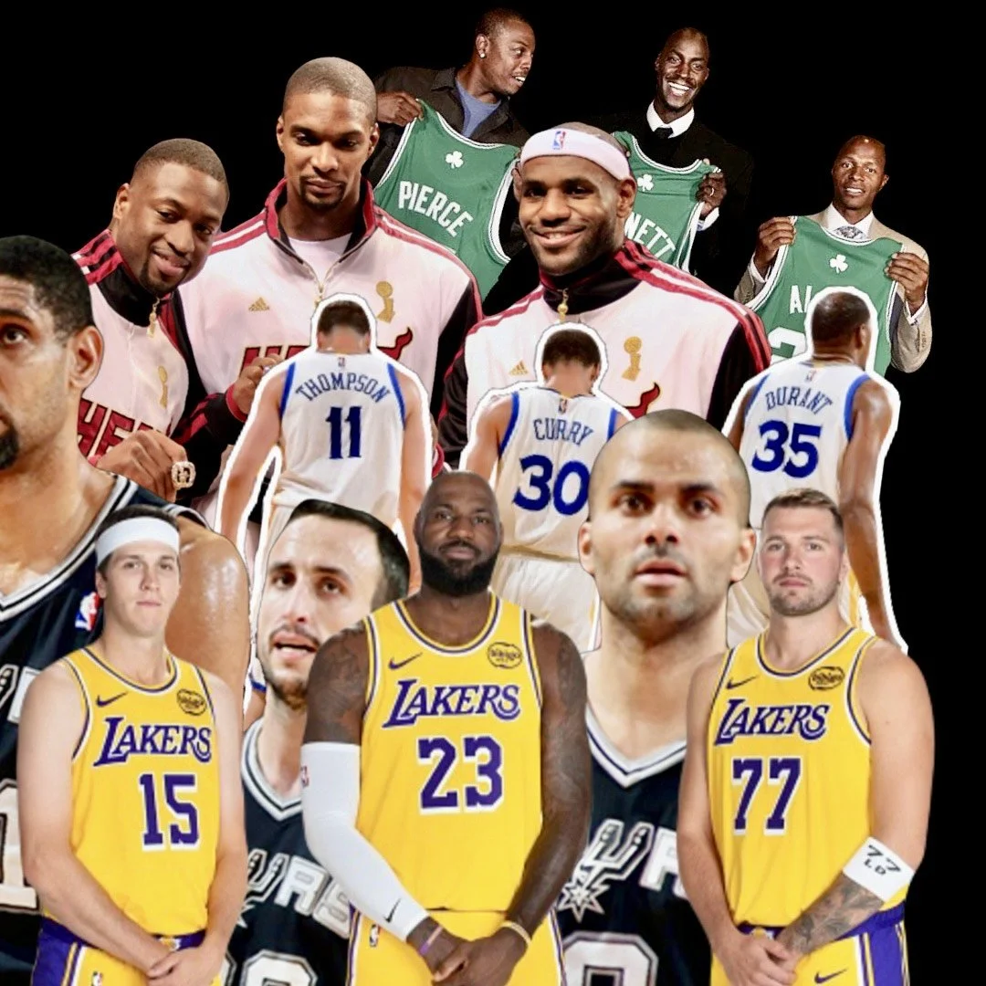 LUKA DONCIC + AUSTIN REAVES + LEBRON JAMES = BEST BIG 3 IN NBA HISTORY?