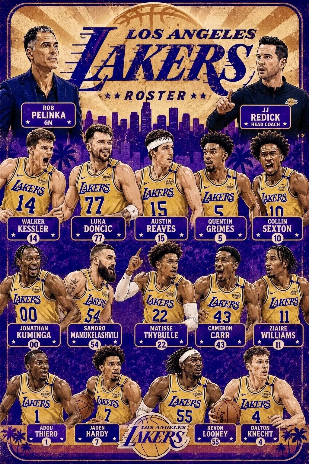 LAKERS 2026-2027 STATISTICAL FORECAST