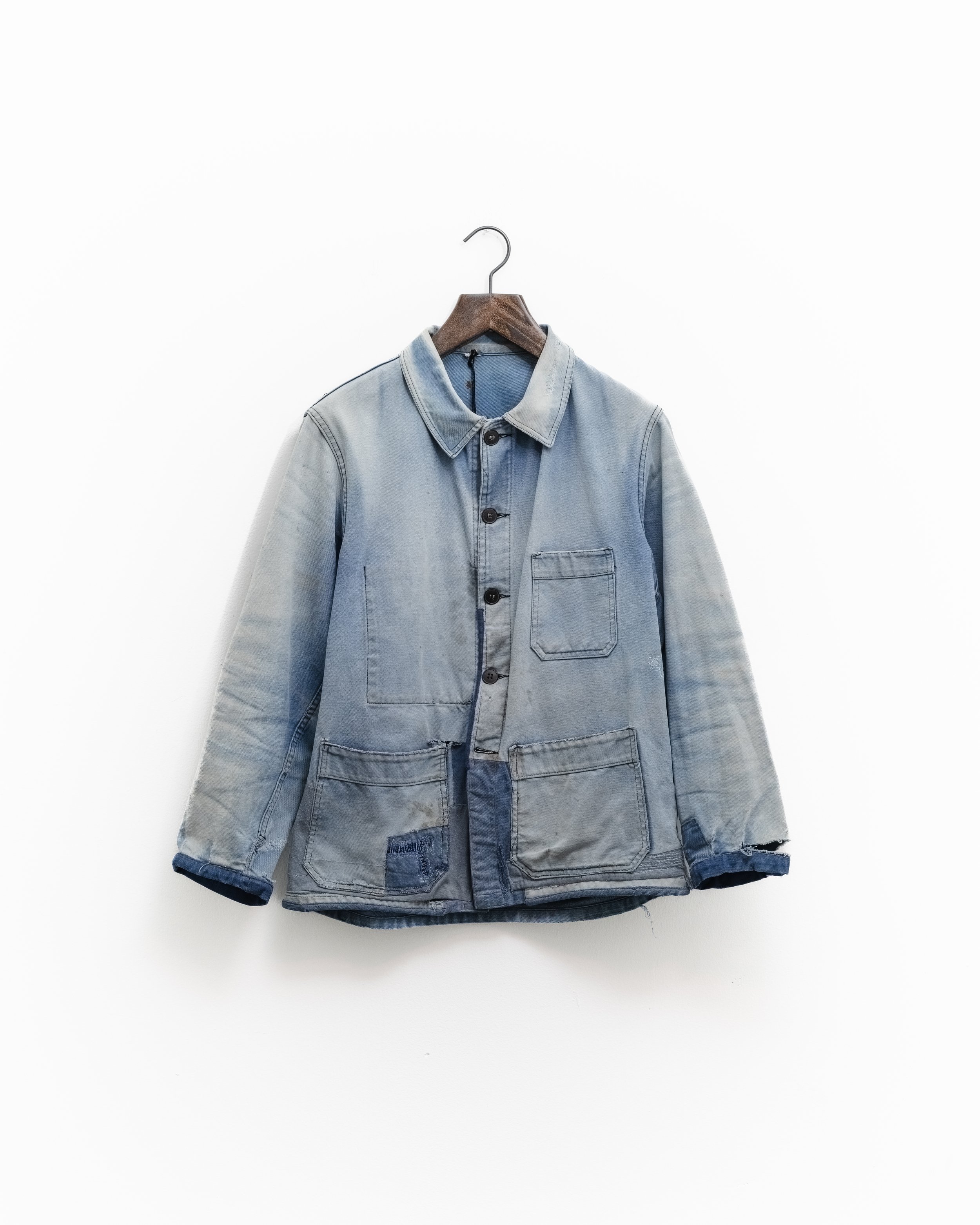 60’s French Repaired Chore Coat