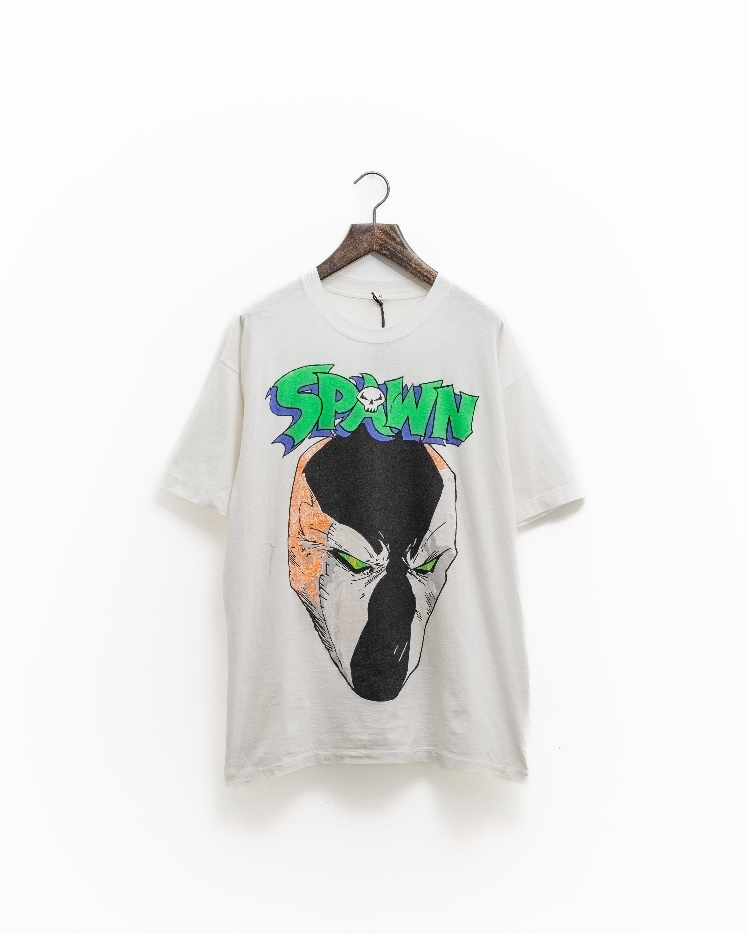 90's Spawn Peyote Big Face White T-Shirt