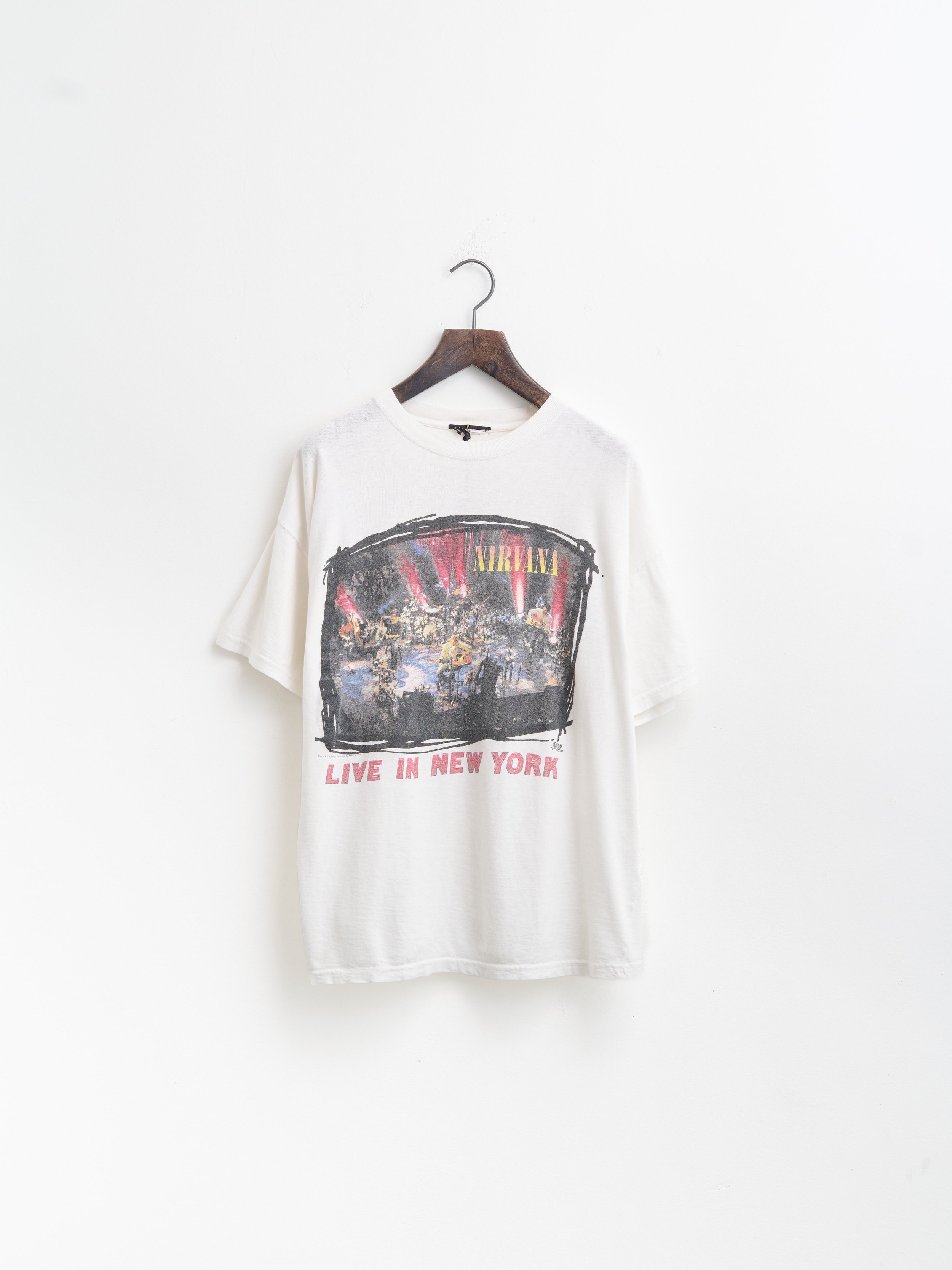 Vintage 90's Nirvana Live From New York Band T-Shirt