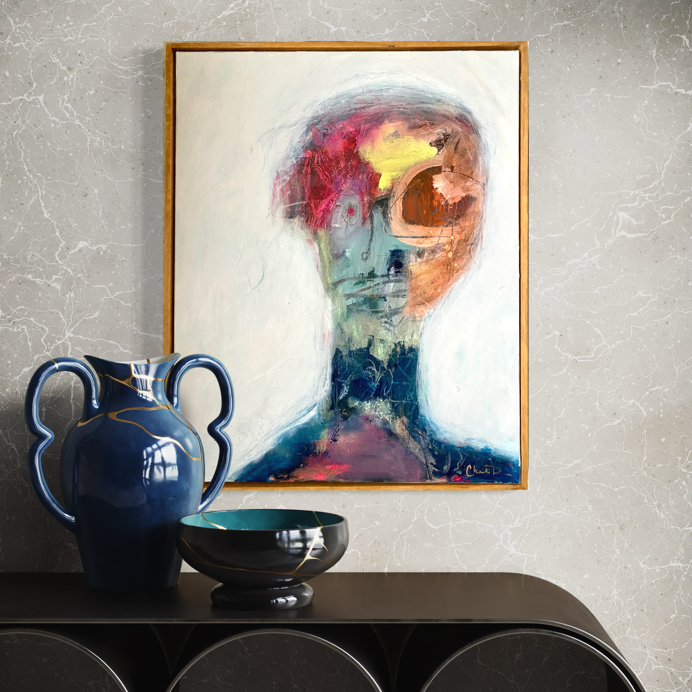 Pomegranate blue jug.png