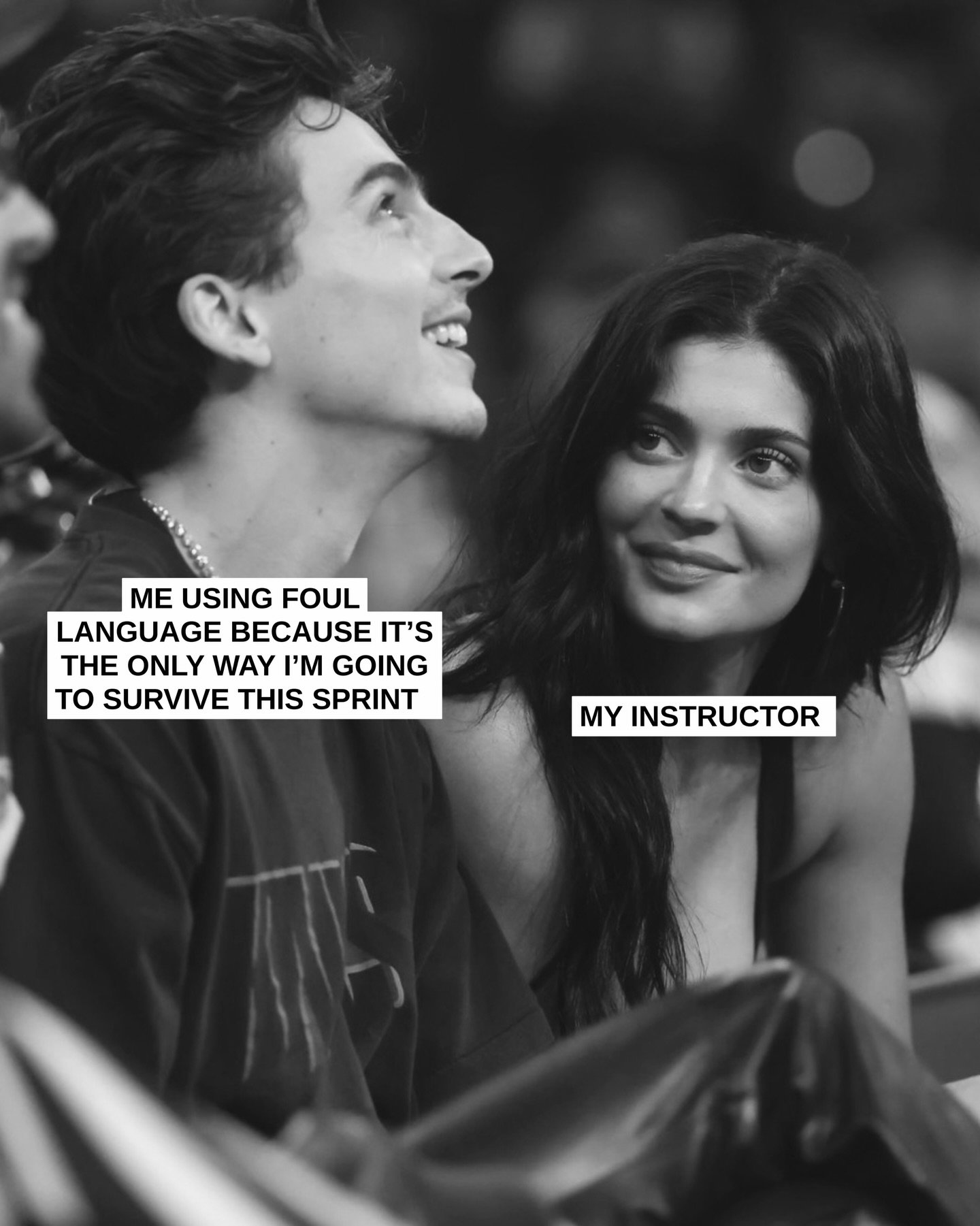 A few laughs to get that core engaged, duh. 🐆