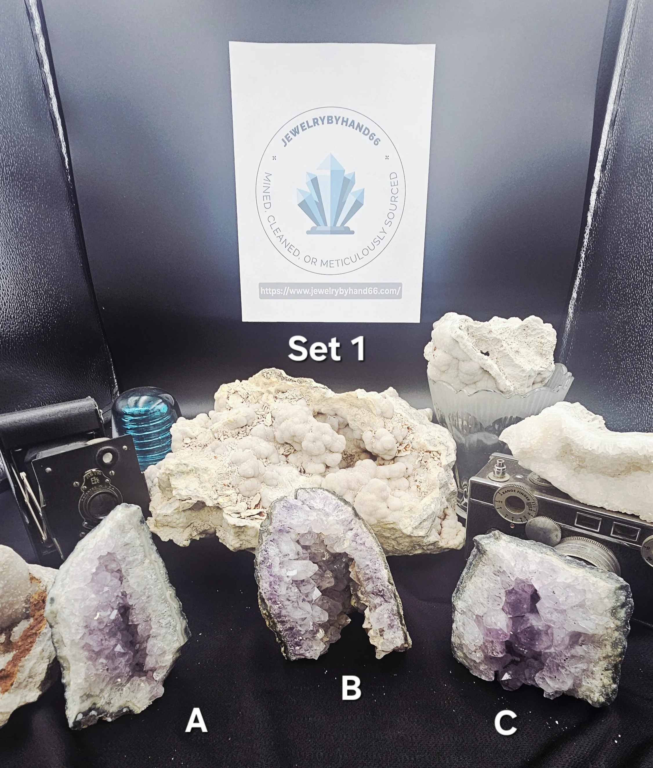 Amethyst plates