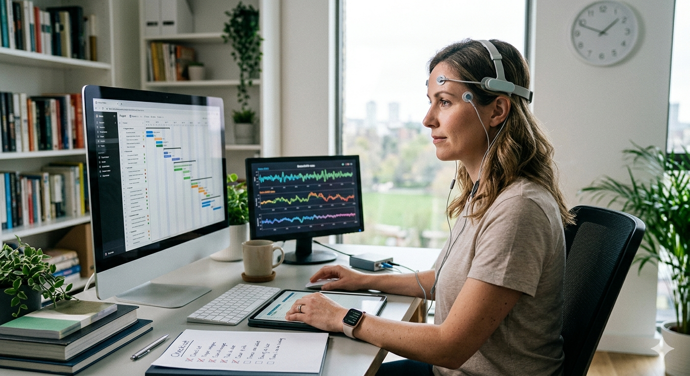 How Neurofeedback Helps with Productivity and Time Management