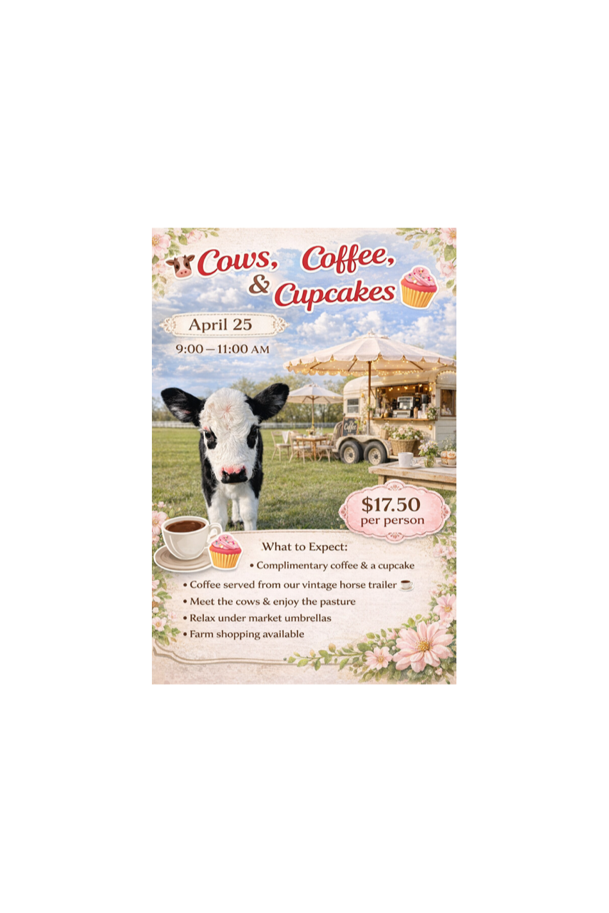 Cows, Coffee, & Cupcakes