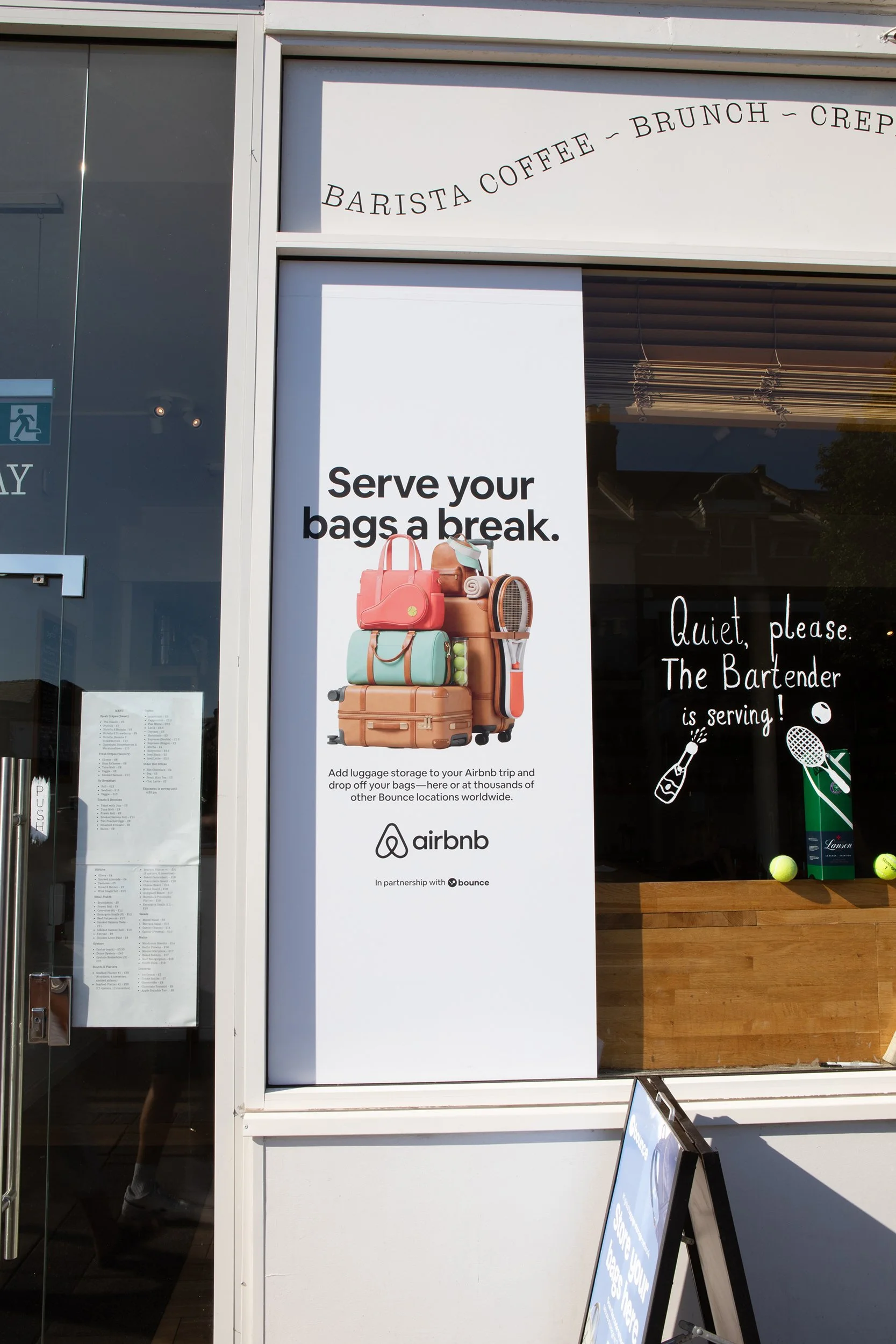 Serve your bags a break.