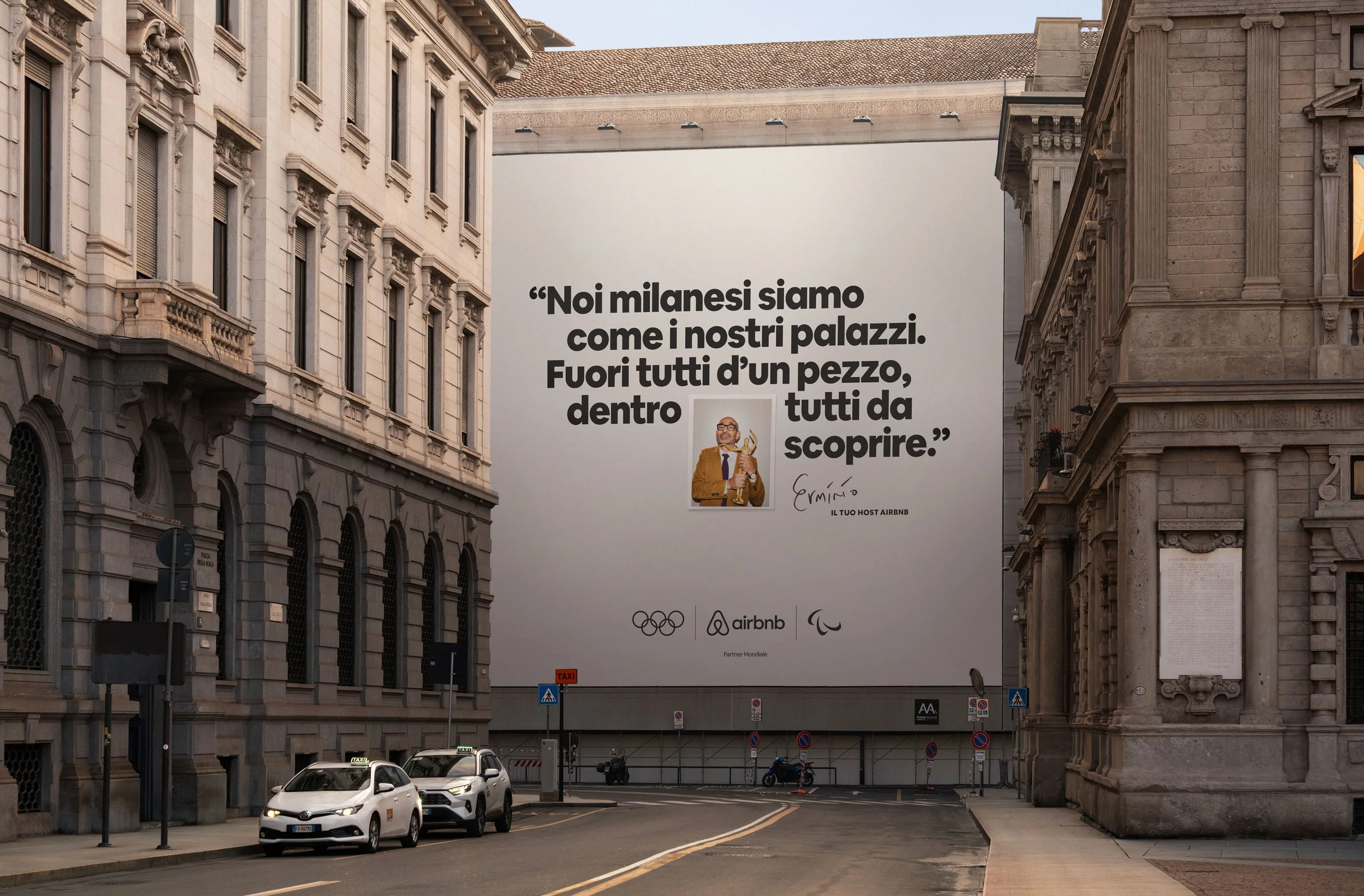 “We Milanese are like our palazzos. All stone outside, all charm in the courtyards.”