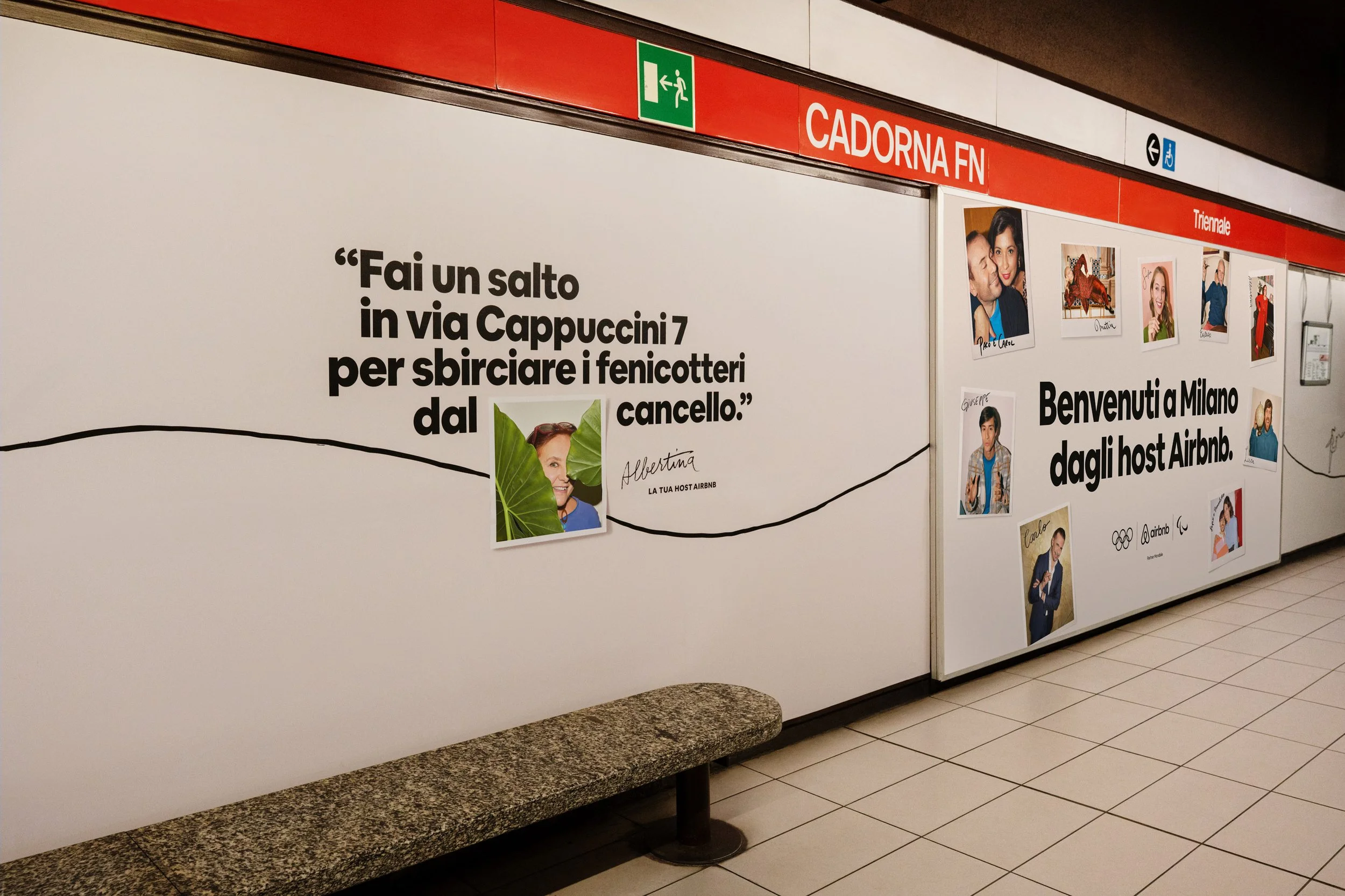 "Stop by Via Cappuccini 7 to peek at the famous flamingos from the gates."