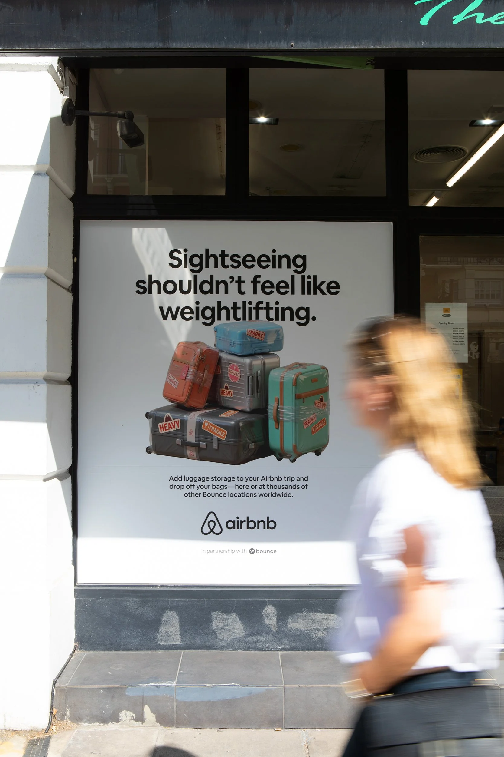 Sightseeing shouldn't feel like weightlifting.