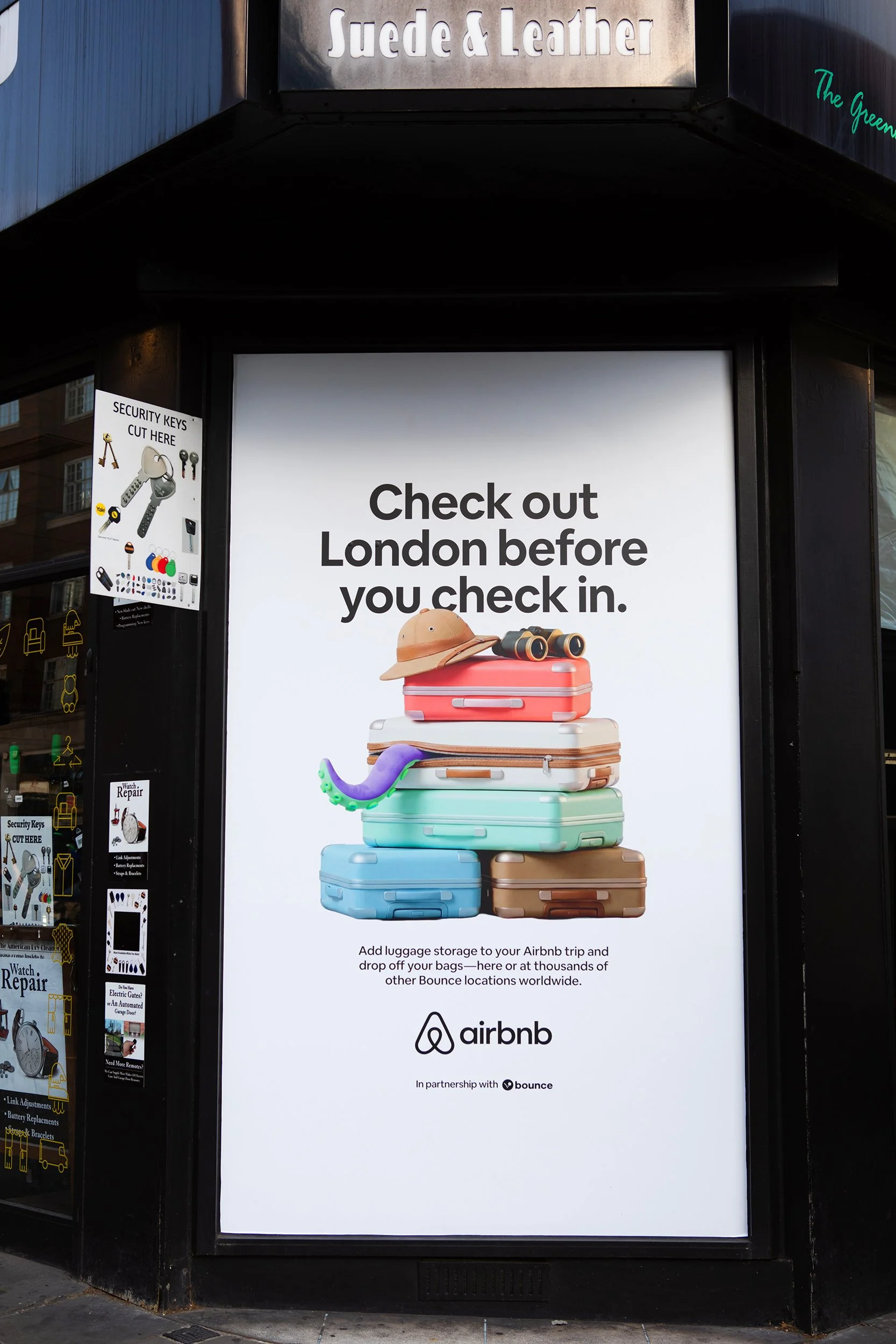Check out London before you check in.