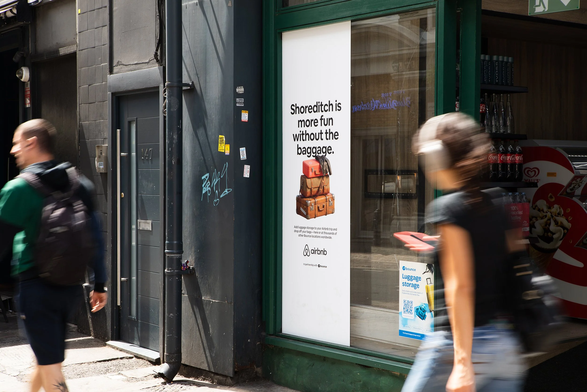 Shoreditch is more fun without the baggage.