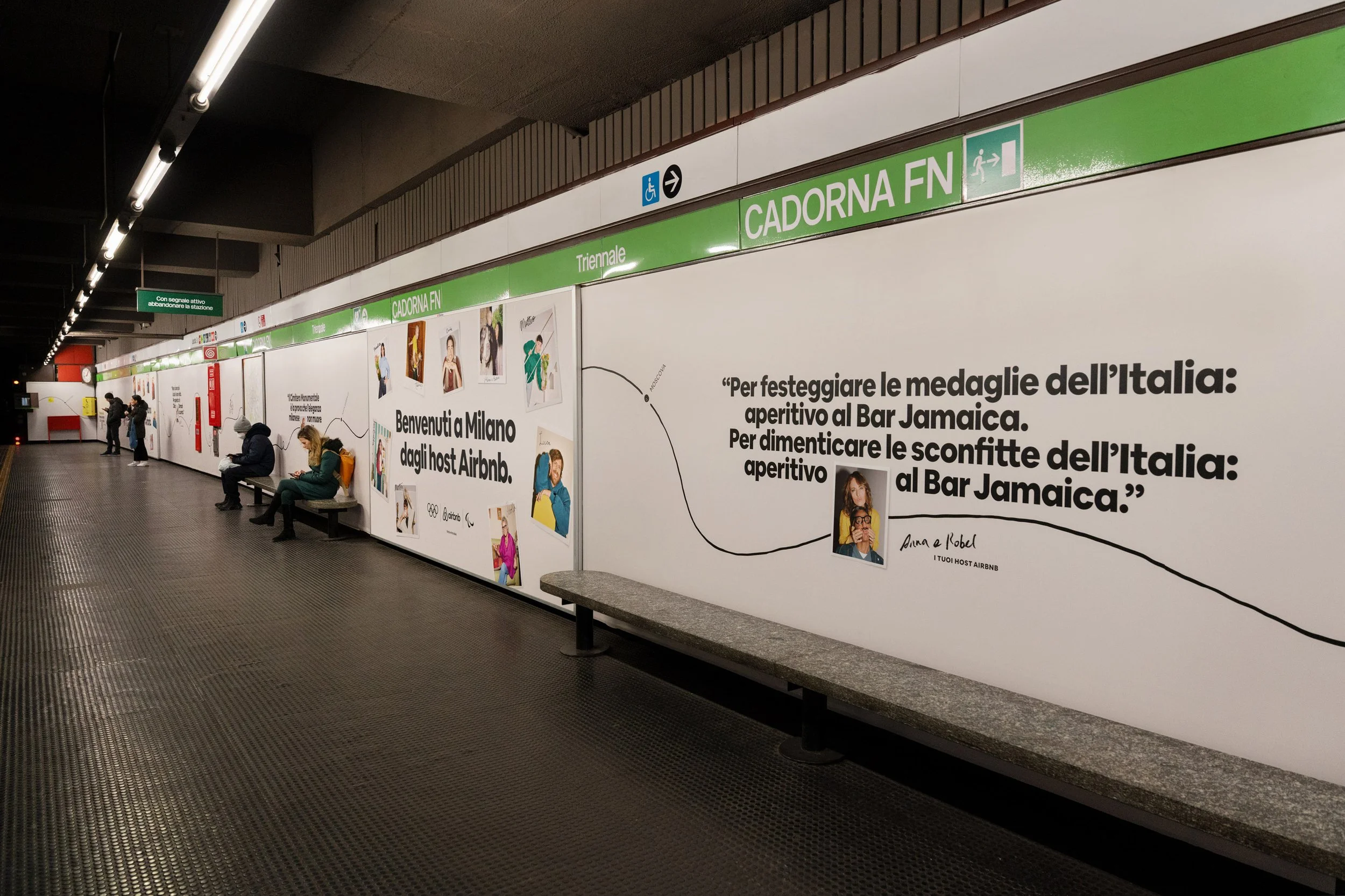 "To celebrate Italy's medals: Aperitif at Bar Jamaica. To forget Italy's defeats:
Aperitif at Bar Jamaica"
