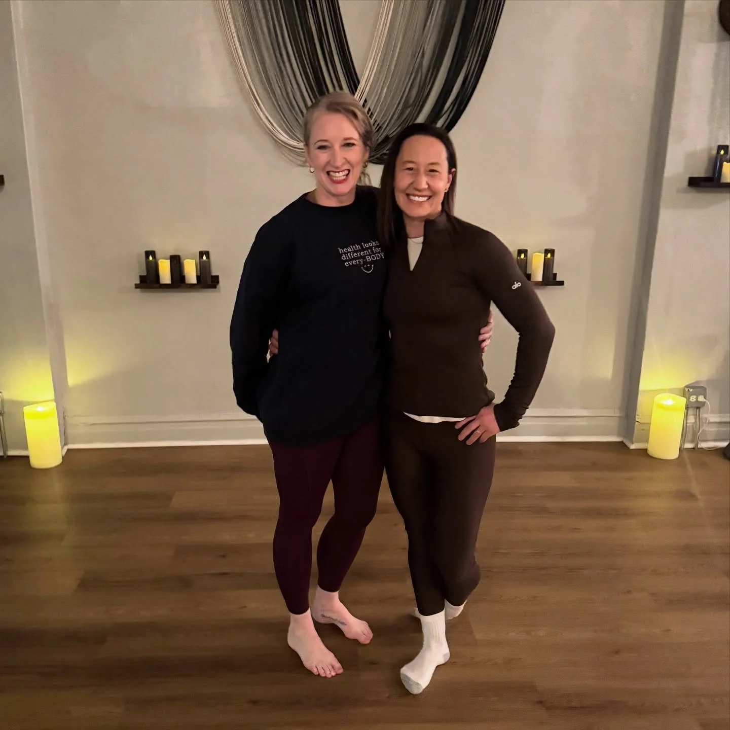 I was lucky enough to start my career in fitness with a group of motivated, talented, passionate people (I even married one of them!! @joshua_zaffino 🥰). The bonds with this group prove they are the strongest when they pick up right where we left of