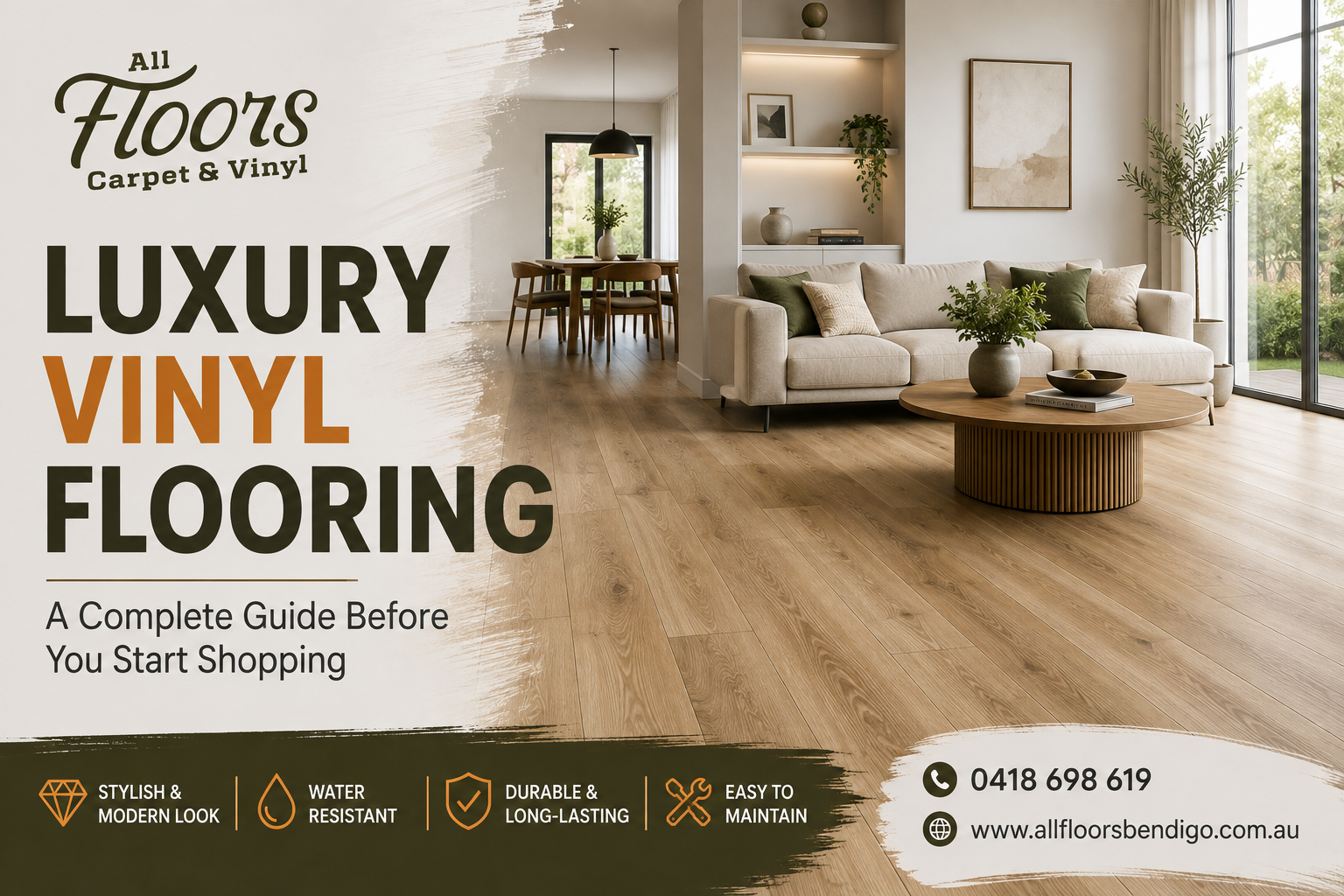 Luxury Vinyl Flooring: A Complete Guide Before You Start Shopping