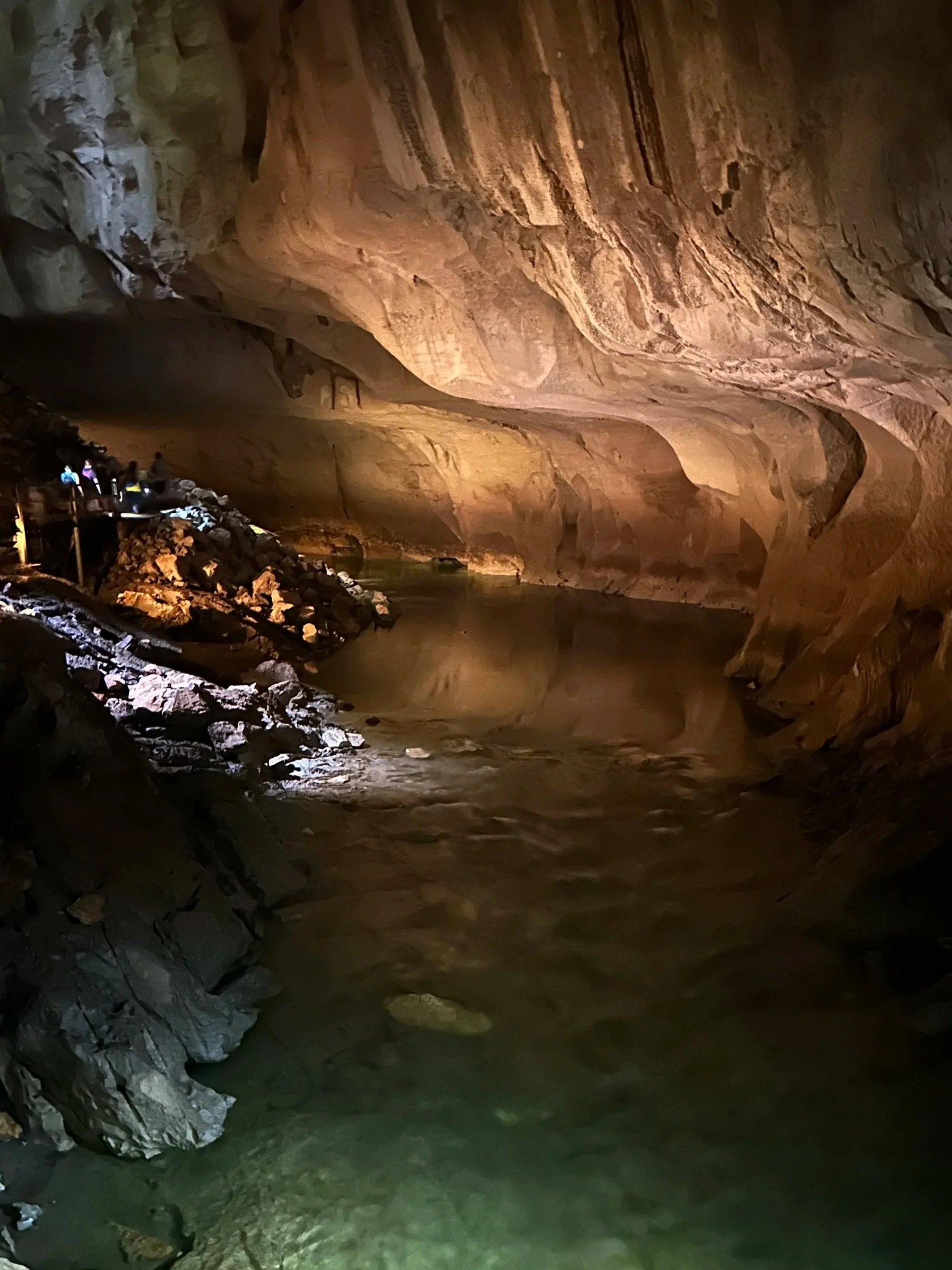 Clearwater cave in Mulu National Park Borneo
