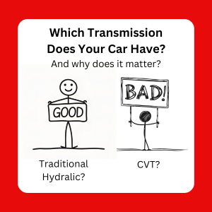 The Transmission Truth: Why Your CVT Might Be a Ticking Time Bomb