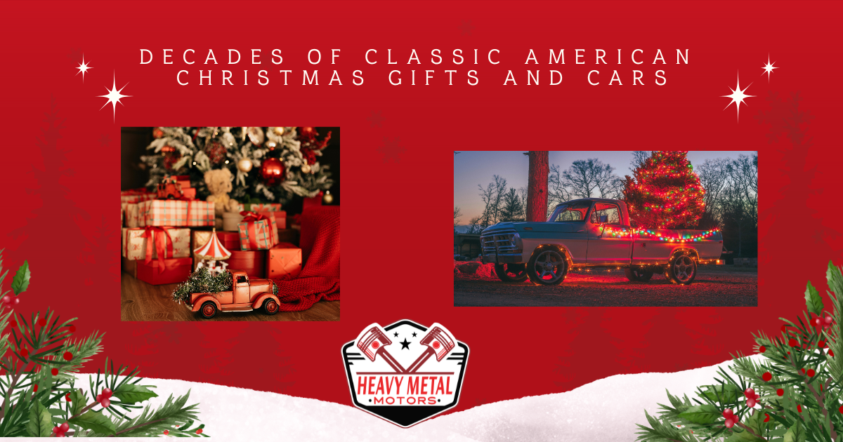 Christmas Memories and Chrome: Iconic Holiday Gifts and the Cars That Defined Each Decade