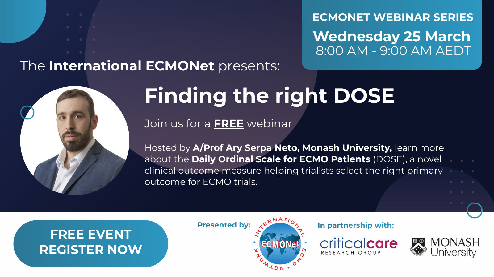 ECMONet Webinar Series: Finding the right DOSE