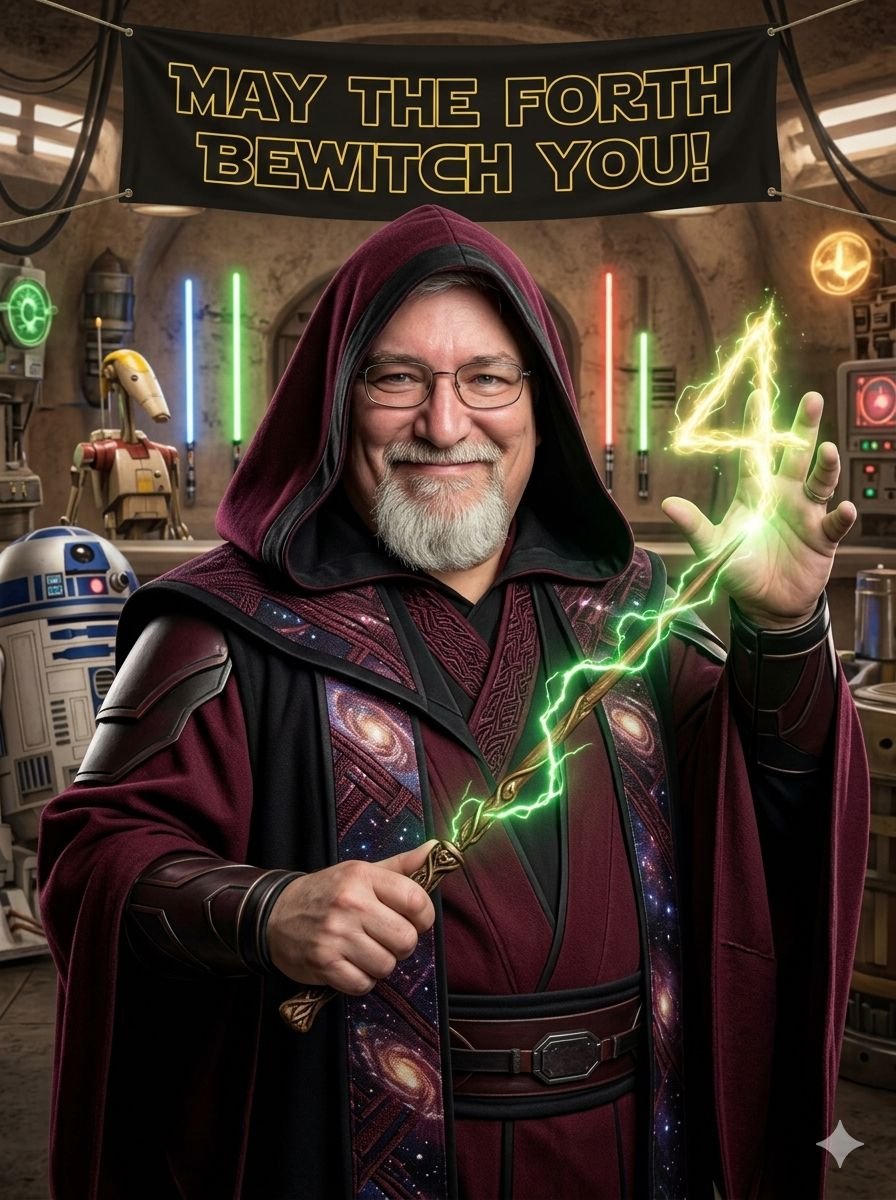 MAY THE FORTH BEWITCH YOU