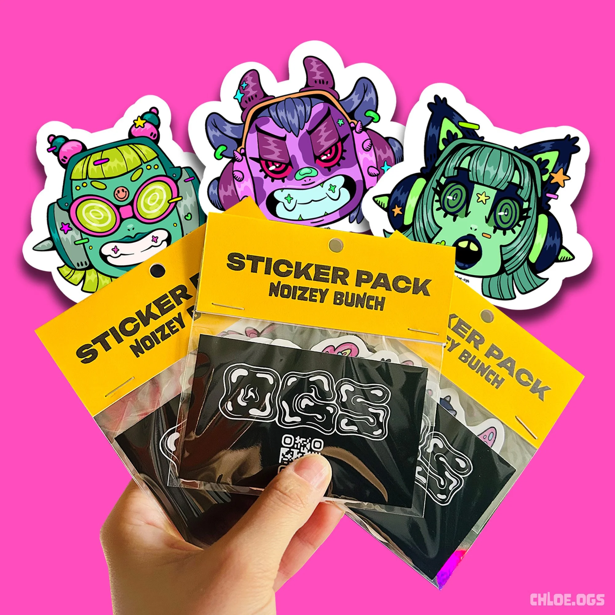 Noizey Bunch Sticker Pack