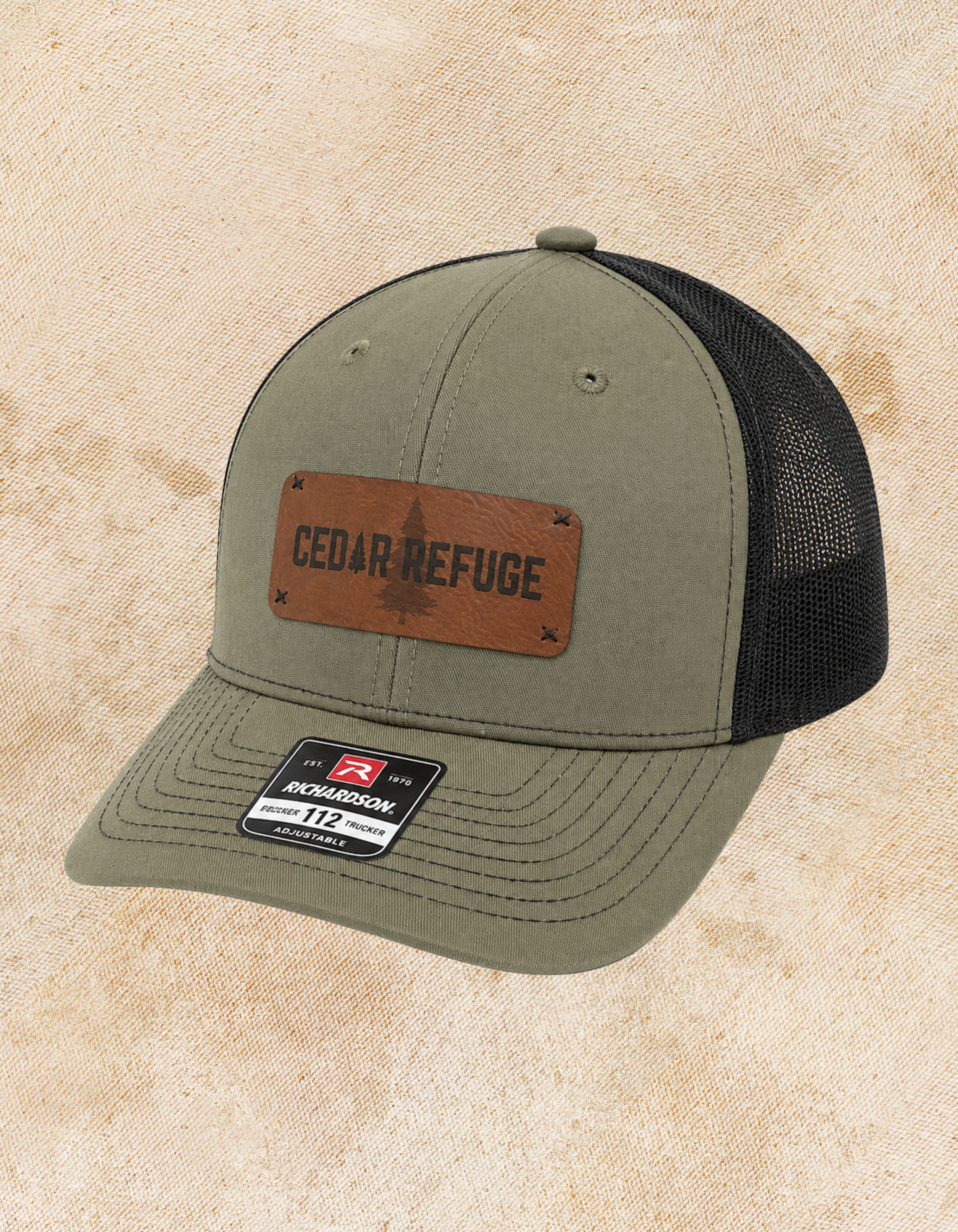 Cedar Merch Green Trucker.png