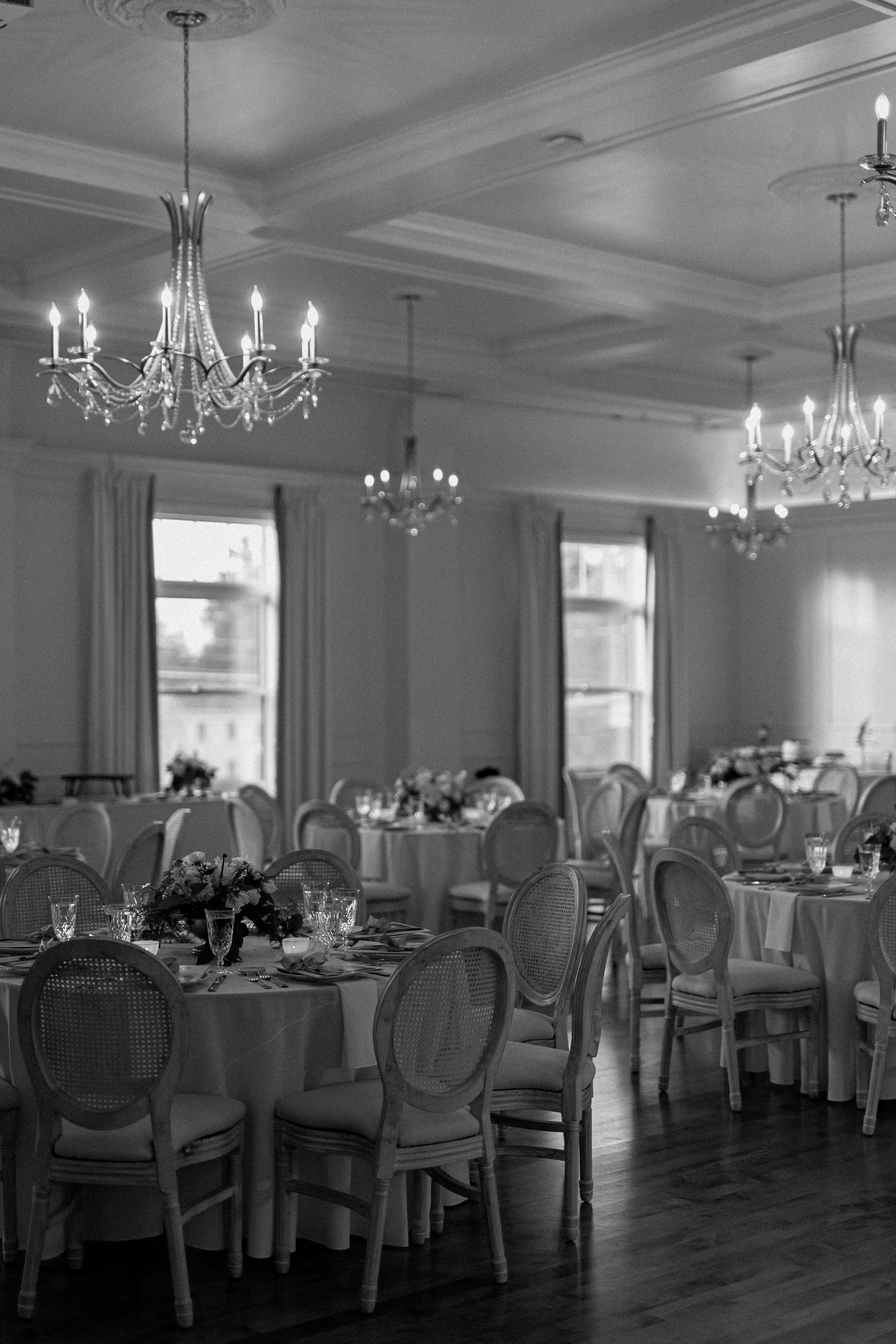 Reception Tables Arranged Photo 3 BW.jpg