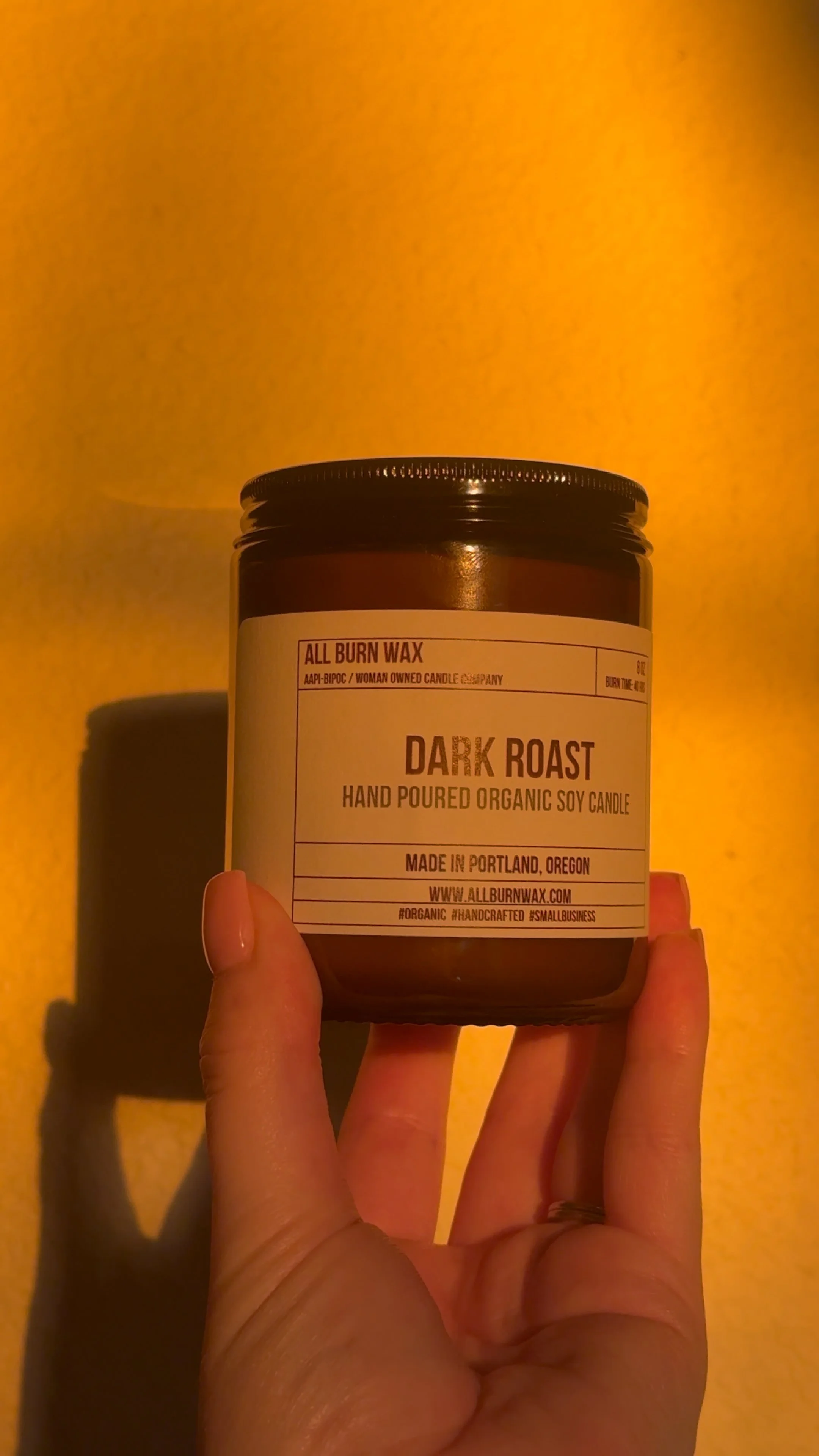 All Burn Wax Candle - Chai