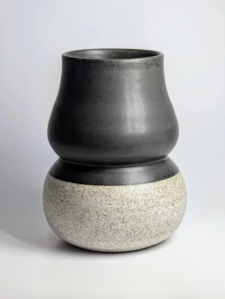 Mt. Hood Silt Ceramic Vase