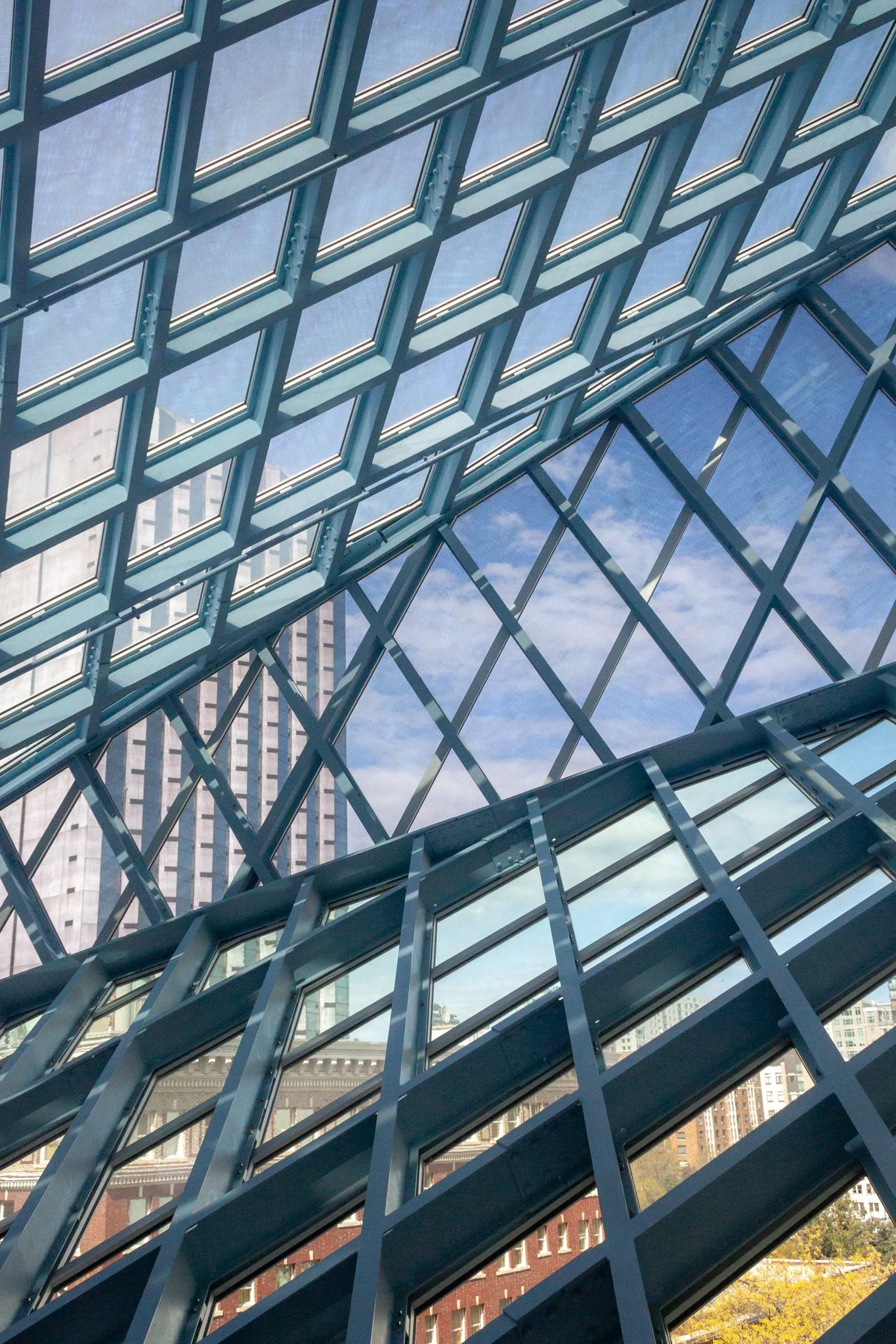 April 2010; Seattle Public Library, Main Branch.