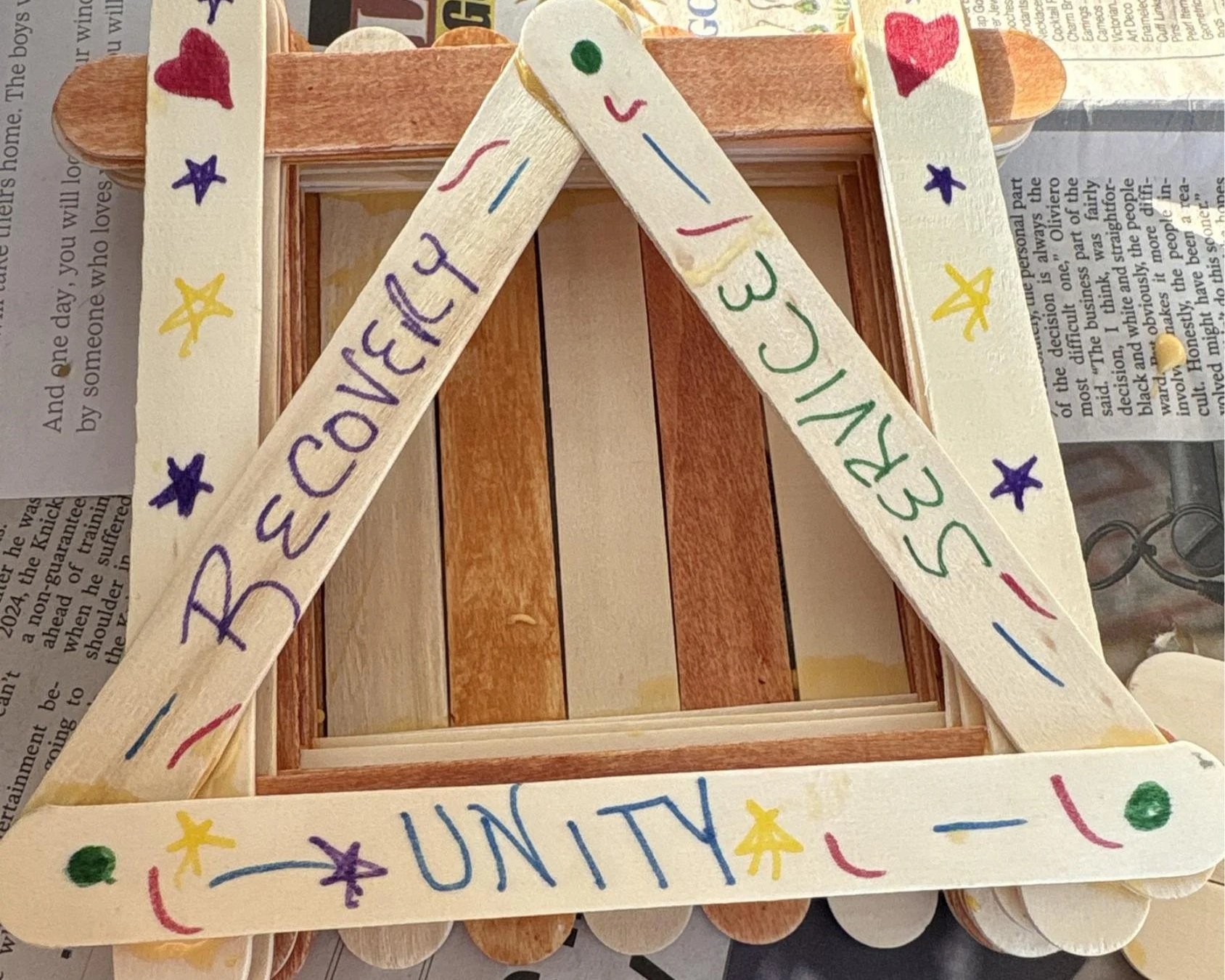 Teen boys at Woodhaven Recovery build fellowship and connection through shared experiences and participation in the recovery community.