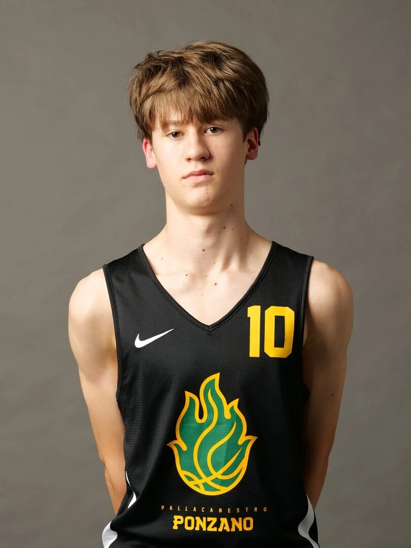 Giocatore di basket under 17 maschile della pallacanestro ponzano