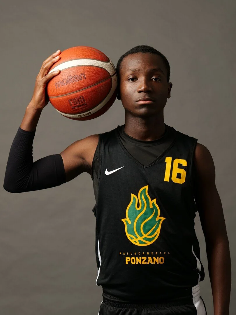 Giocatore di basket under 17 maschile della pallacanestro ponzano