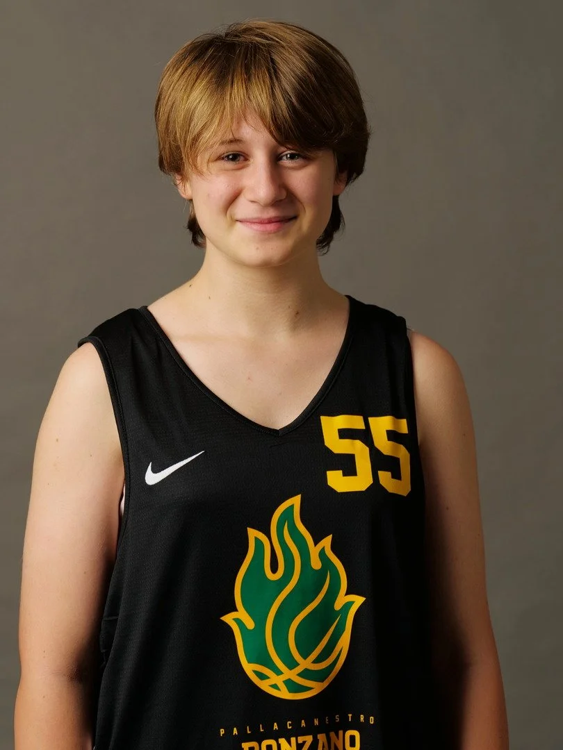 Giocatrice di basket u14 femminile della pallacanestro ponzano