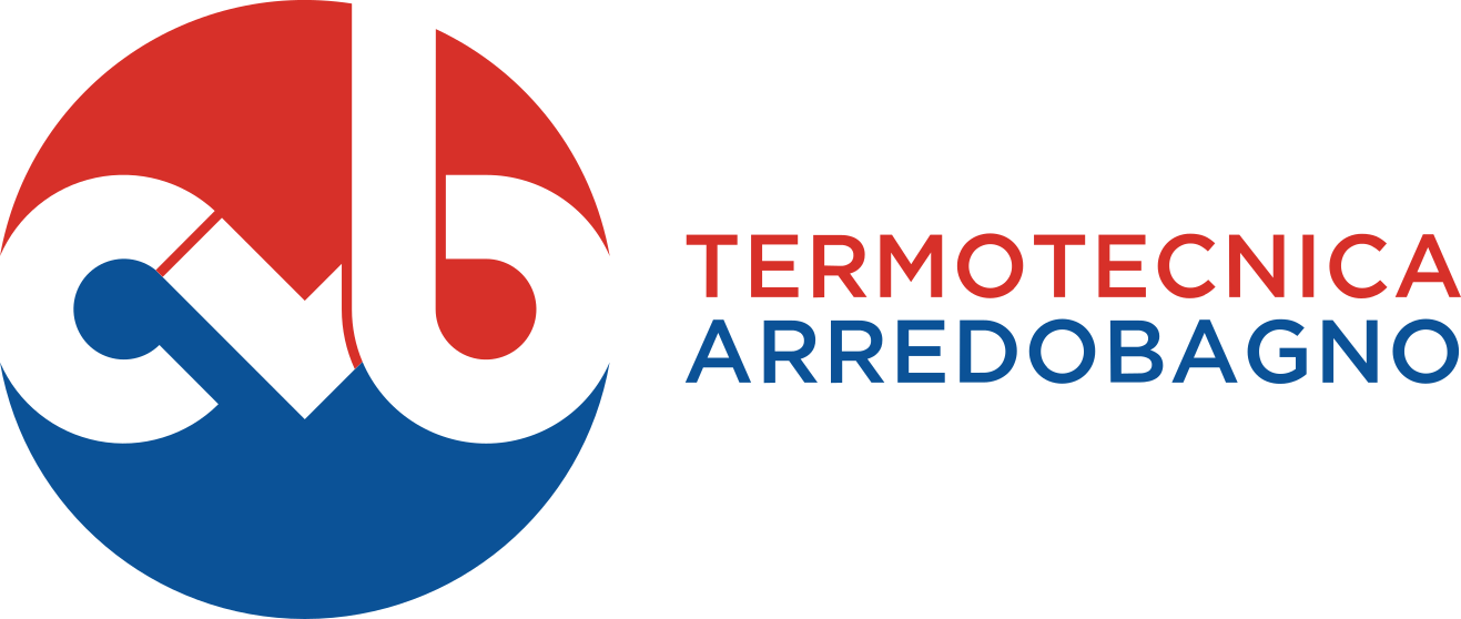 Logo di Termotecnica Arredobagno con simboli di temperatura e locker, sponsor della Pallacanestro Ponzano.
