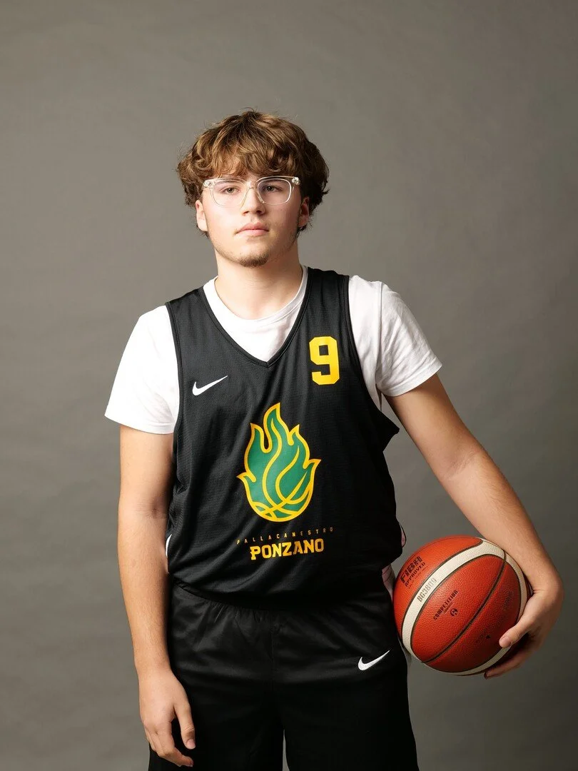 Giocatore di basket under 17 maschile della pallacanestro ponzano